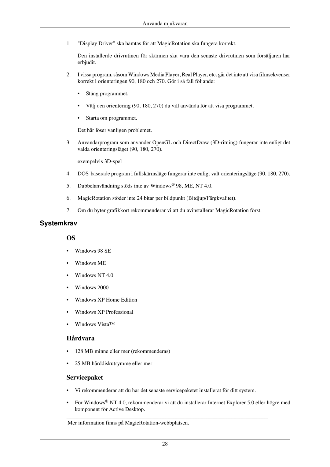 Samsung LS24MYKDSCA/EN, LS24MYKDSC/EDC manual Servicepaket 