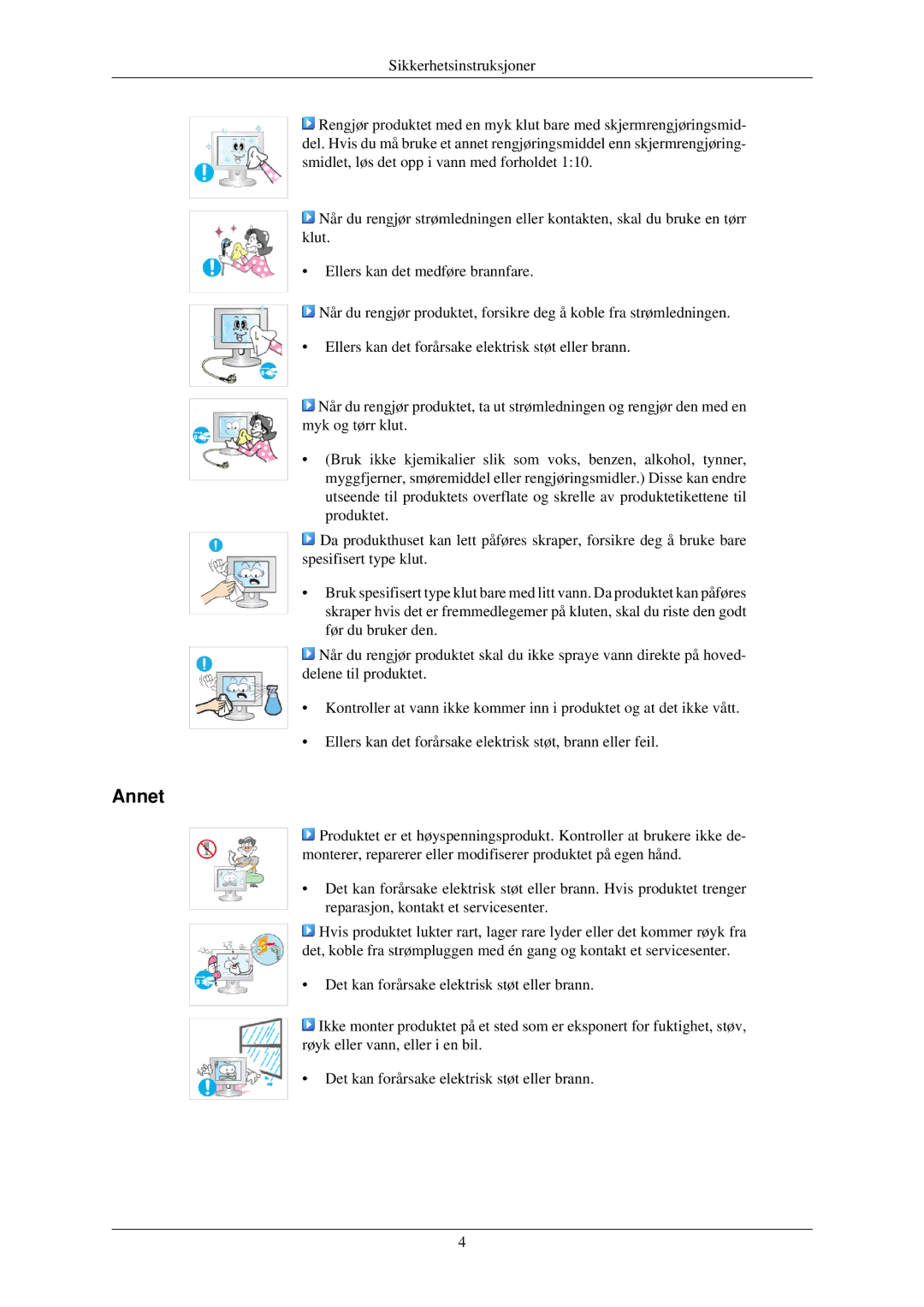 Samsung LS24MYKDSCA/EN, LS24MYKDSC/EDC manual Annet 