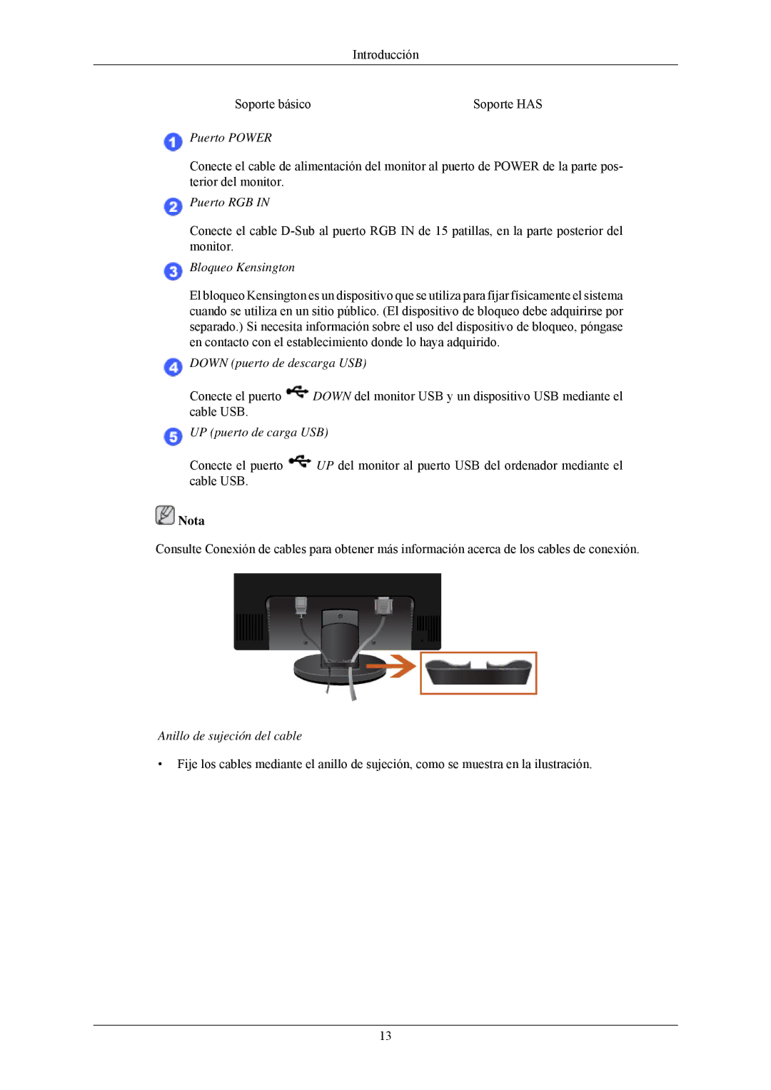 Samsung LS24MYNKBBA/EN, LS24MYNKBB/EDC manual Puerto RGB 