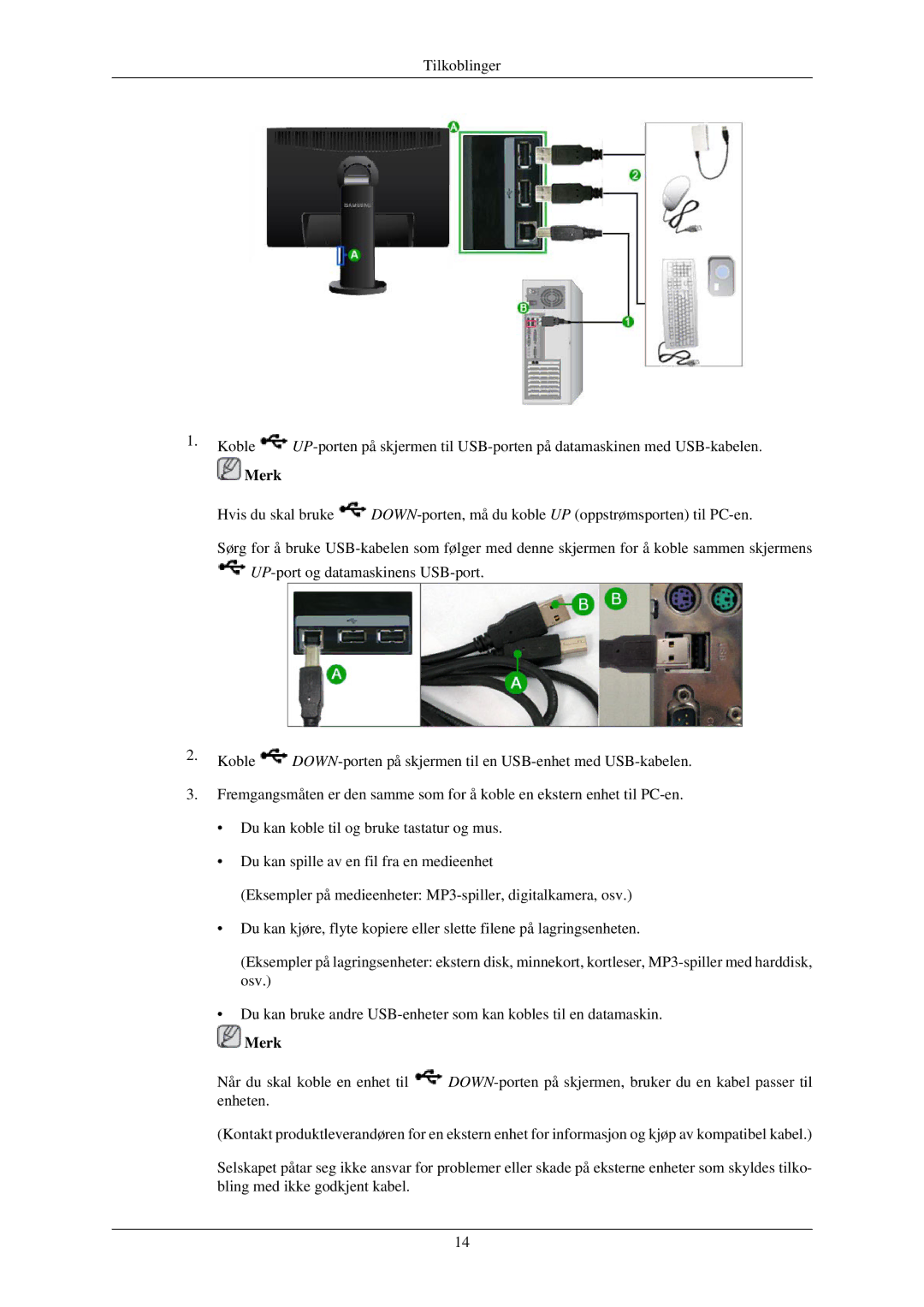 Samsung LS24MYNKBB/EDC, LS24MYNKBBA/EN manual Merk 