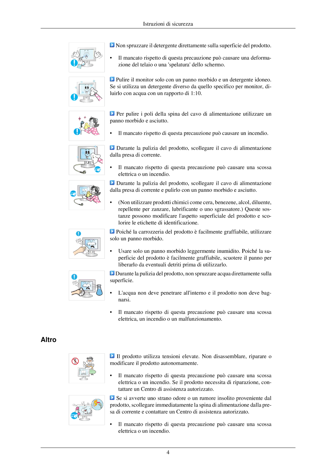 Samsung LS24MYNKBB/EDC manual Altro 