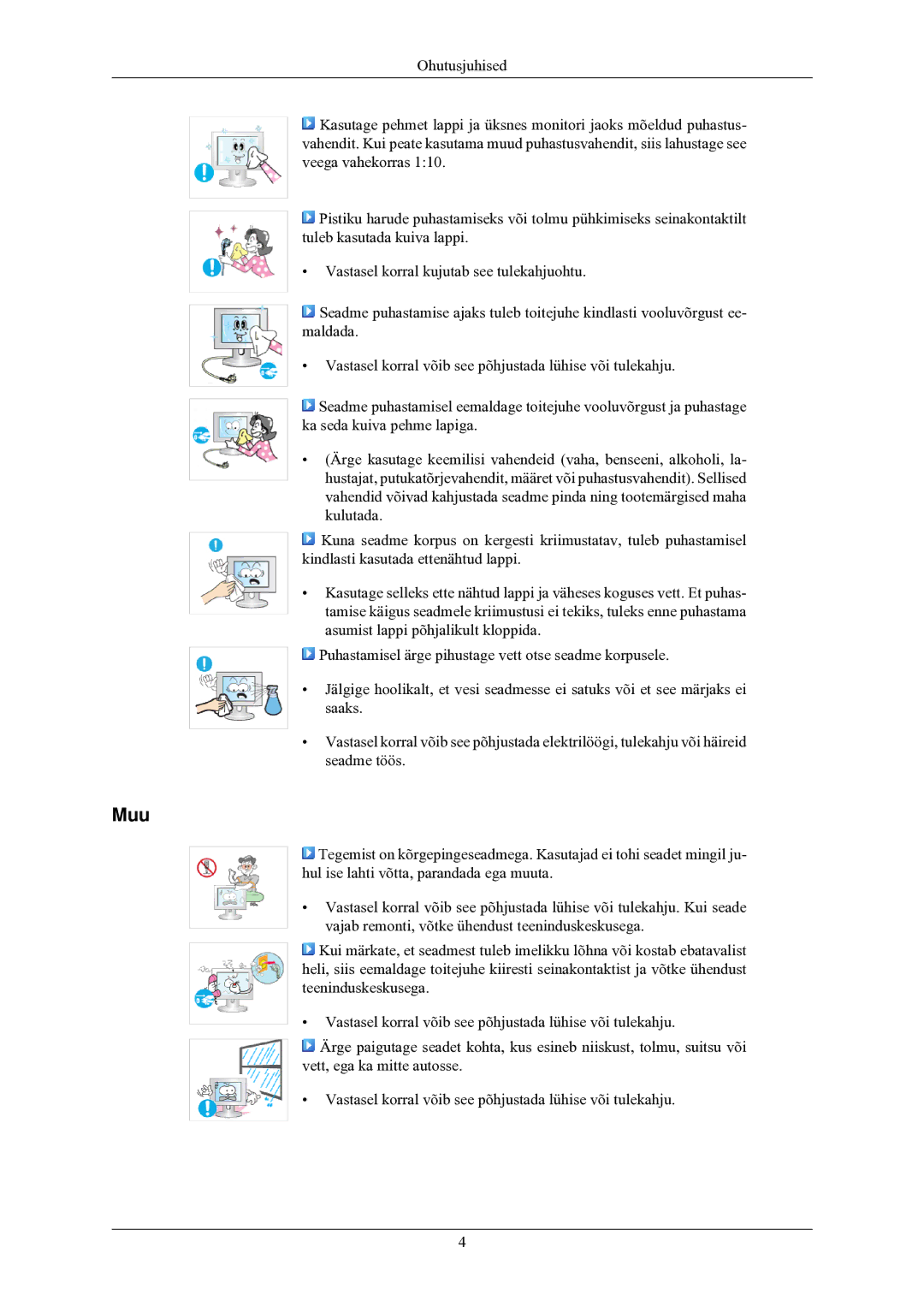 Samsung LS24MYNKBB/EDC manual Muu 