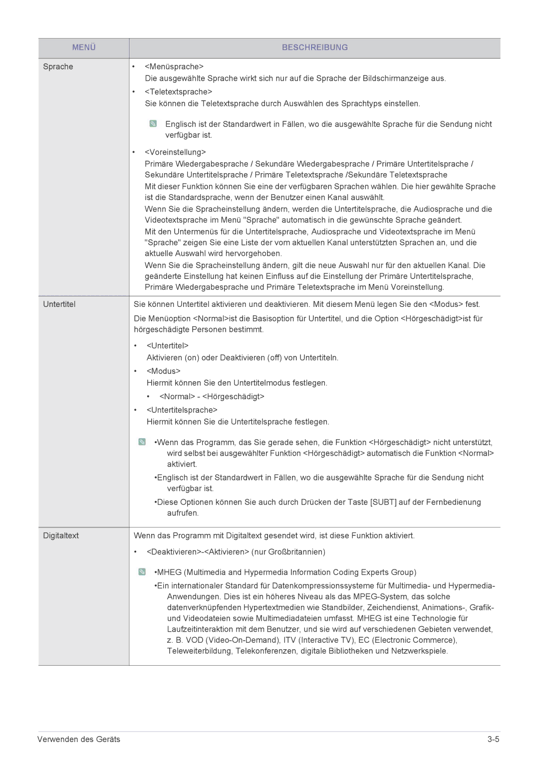 Samsung LS23PTDSF/EN, LS24PTDSF/EN Verfügbar ist, Voreinstellung, Aktuelle Auswahl wird hervorgehoben, Aktiviert, Aufrufen 