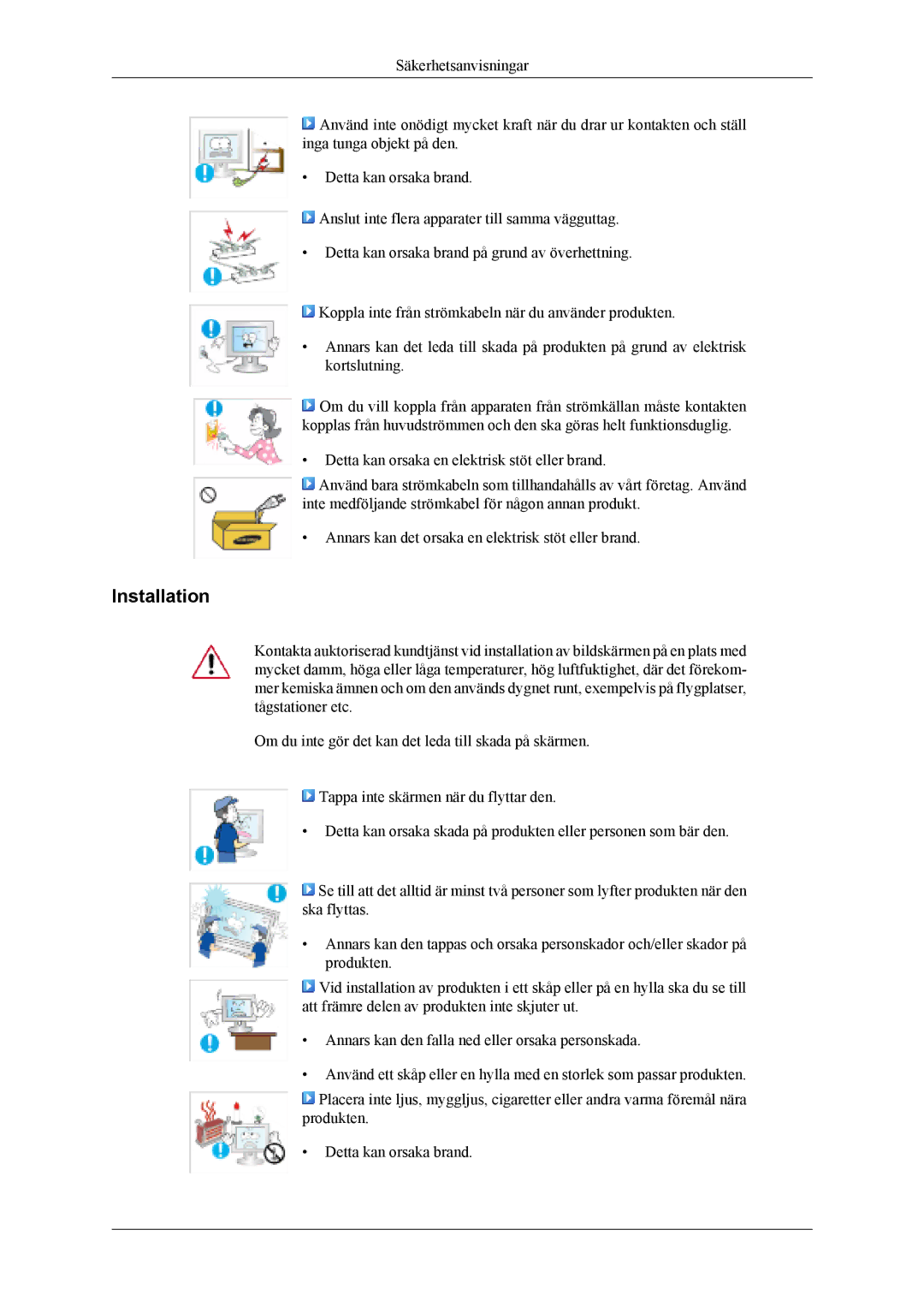 Samsung LS26TDVSUV/EN, LS24TDVSUV/EN, LS24TDDSUV/EN, LS26TDDSUV/EN, LS24TDVSUV/XE, LS26TDVSUV/XE manual Installation 