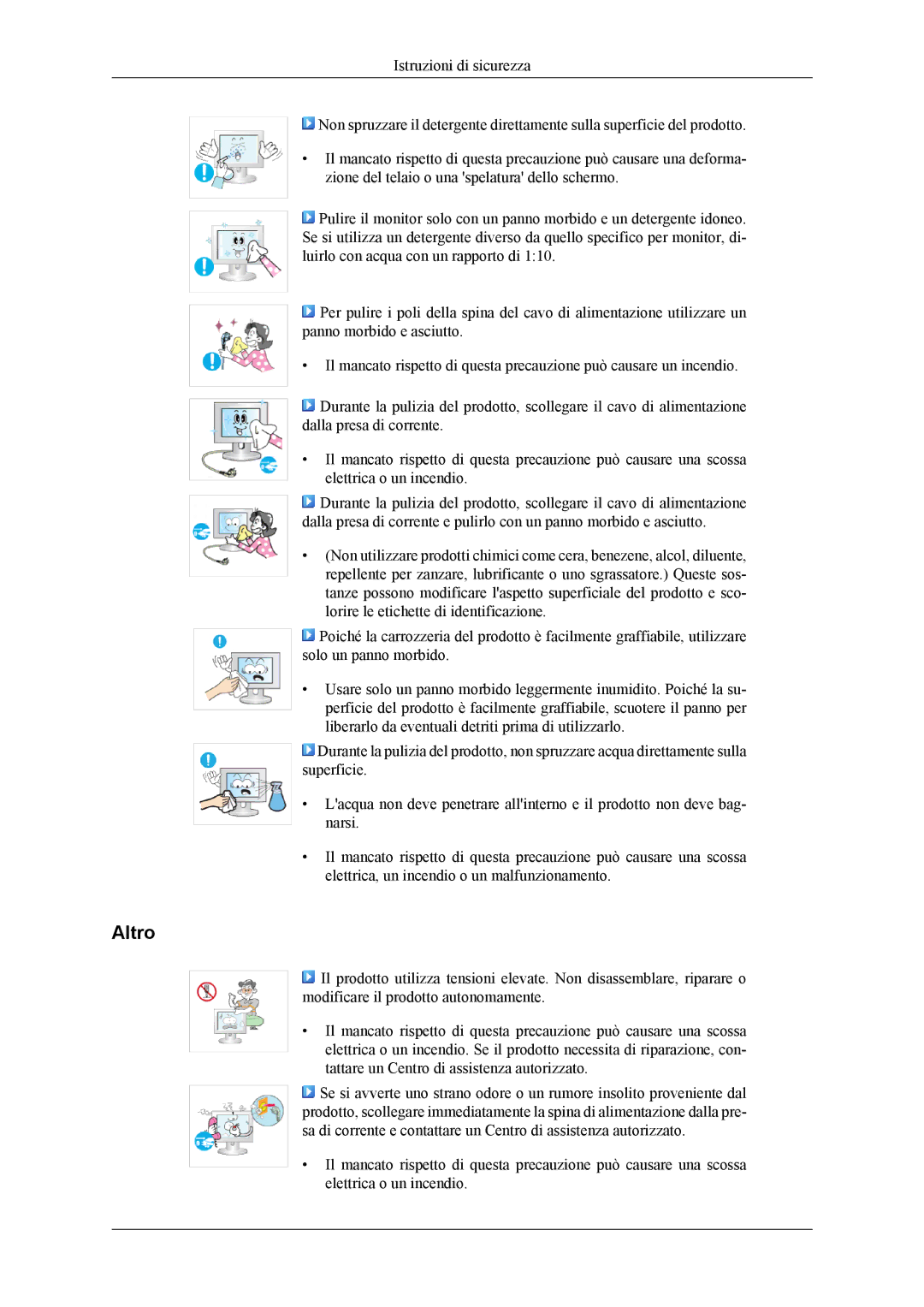 Samsung LS26TWHSUV/ZA, LS24TWQSUV/EN, LS24TWHSUV/EN, LS26TWQSUV/EN, LS26TWHSUV/EN, LS24TWHSUV/ZA manual Altro 