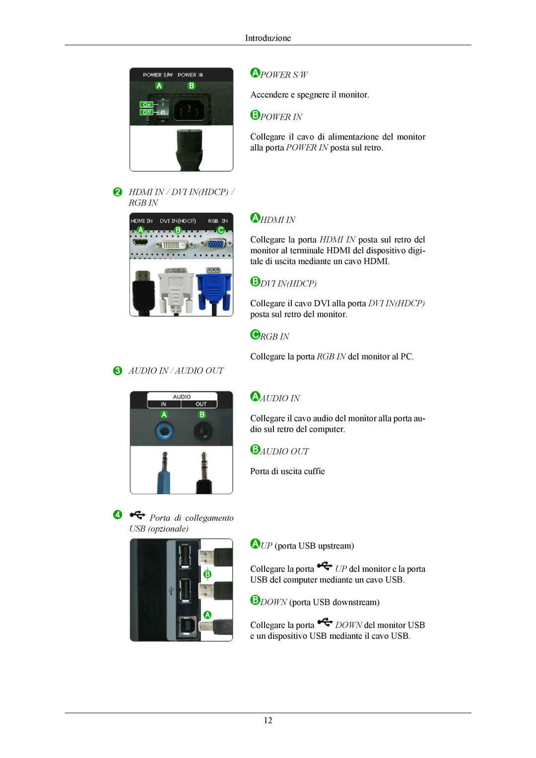 Samsung LS26KIERBQ/EDC, LS26KIERBV/EDC, LS24KIEEFV/EDC, LS24KIERBQ/EDC, LS26KIEEFV/EDC manual Power S/W 