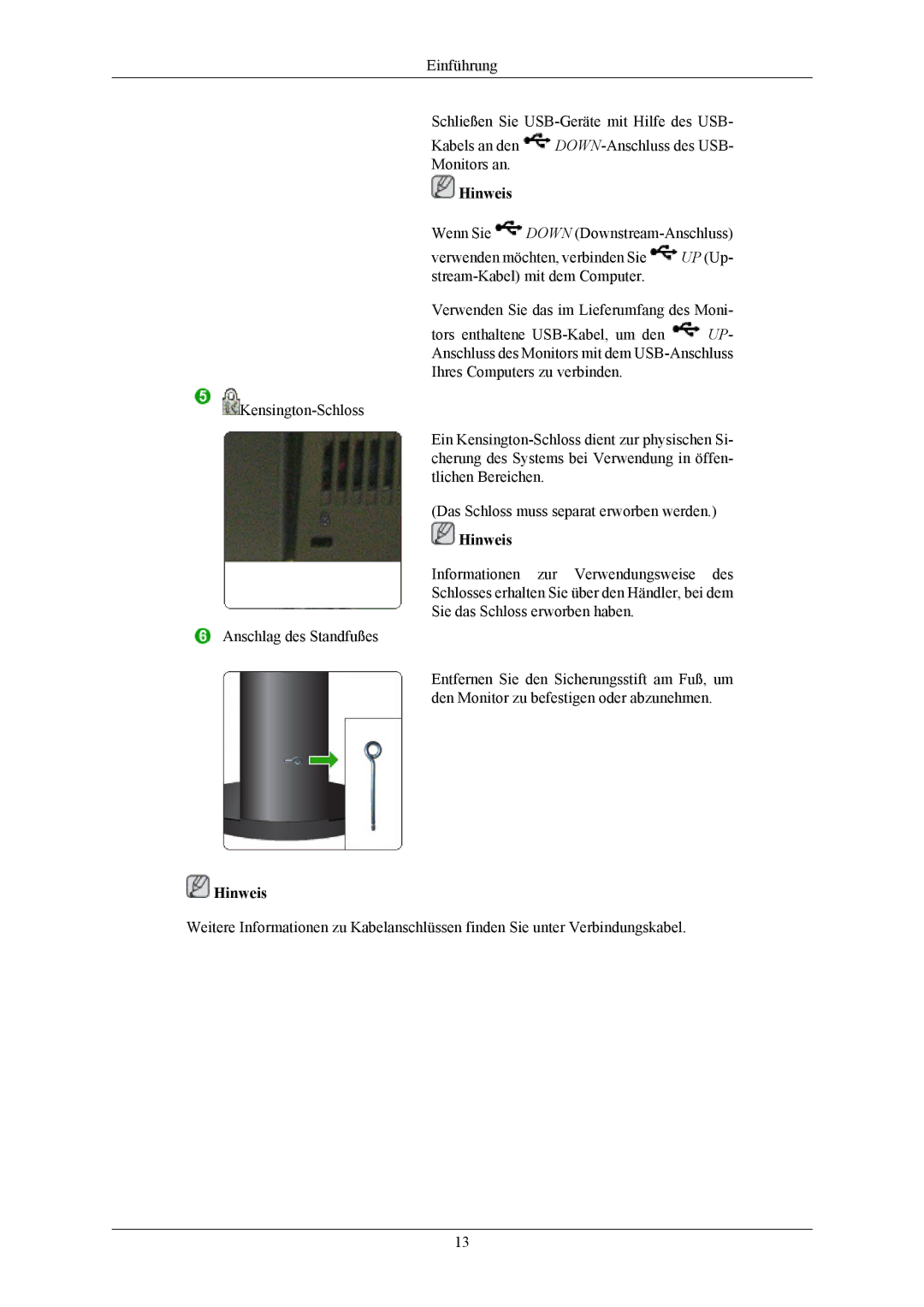 Samsung LS26KIERBV/EDC, LS24KIEEFV/EDC, LS24KIERBQ/EDC, LS26KIERFV/EDC, LS26KIERBQ/EDC, LS26KIEEFV/EDC, LS24KIERFV/EDC Hinweis 