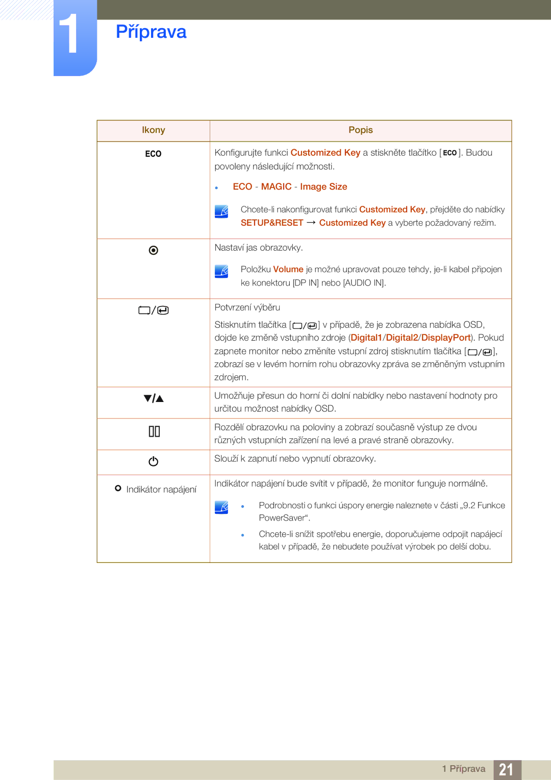 Samsung LS27A850DS/EN, LS27A850DSR/EN manual ECO Magic Image Size 