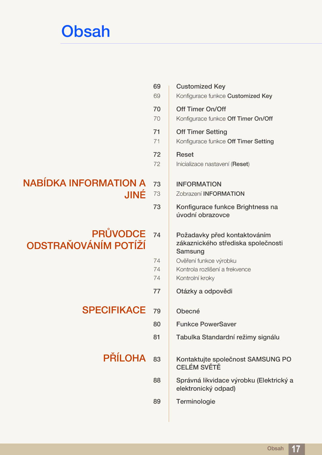 Samsung LS27A850TS/EN manual Information 