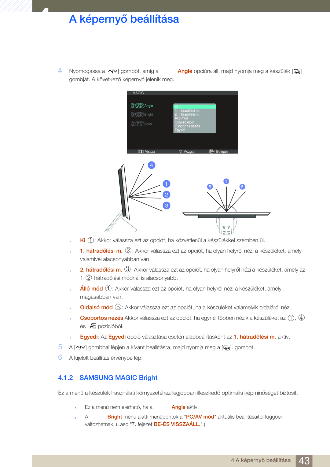 Samsung LS27A950DSL/EN, LS27A950DS/EN manual Samsung Magic Bright 