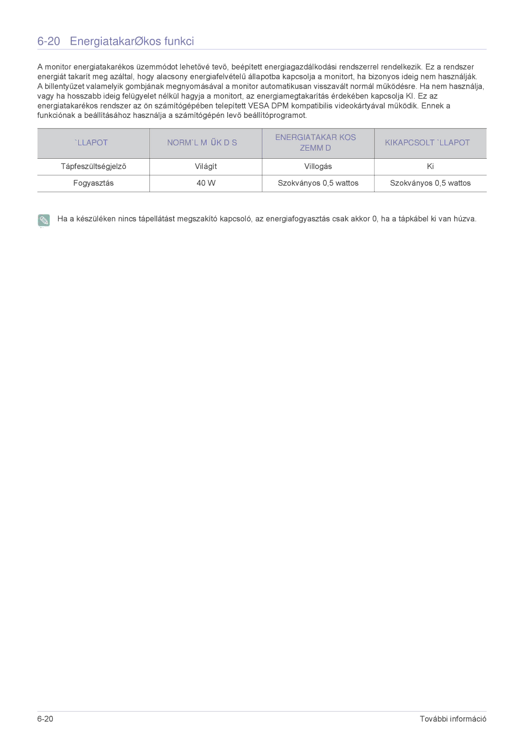 Samsung LS22B370BS/EN, LS27B370HS/EN, LS24B370HS/EN manual 40 W 