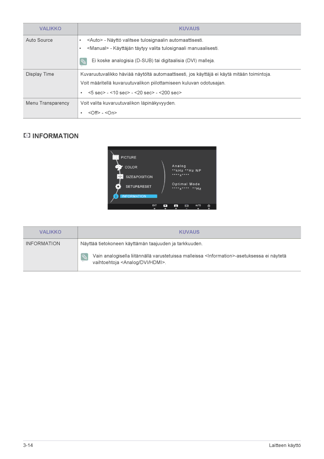 Samsung LS24B370HS/EN, LS27B370HS/EN manual Information 