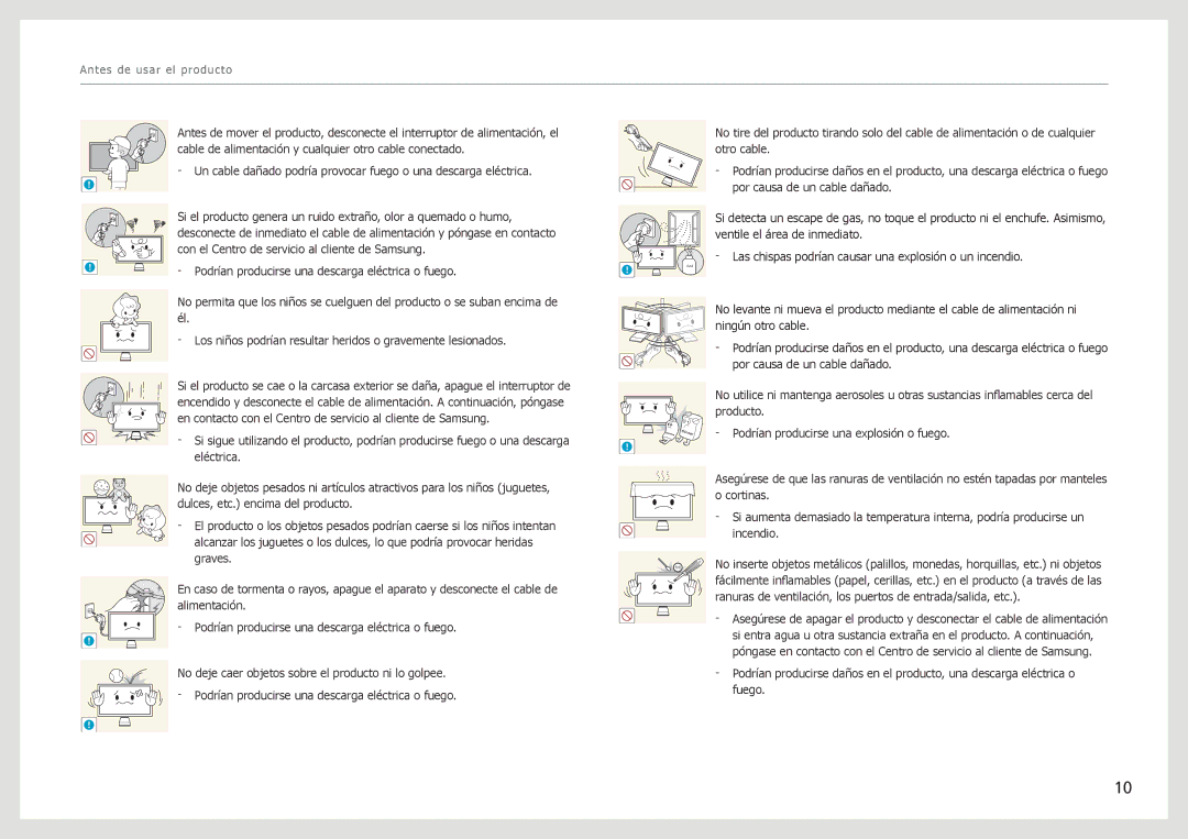 Samsung LS27B970DS/EN manual Gas 