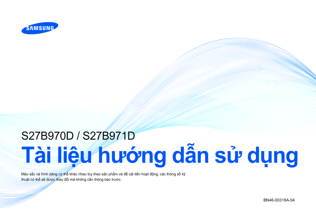 Samsung LS27B970DS/XY, LS27B970DS/XV manual Tài liệu hướng dẫn sử dụng 