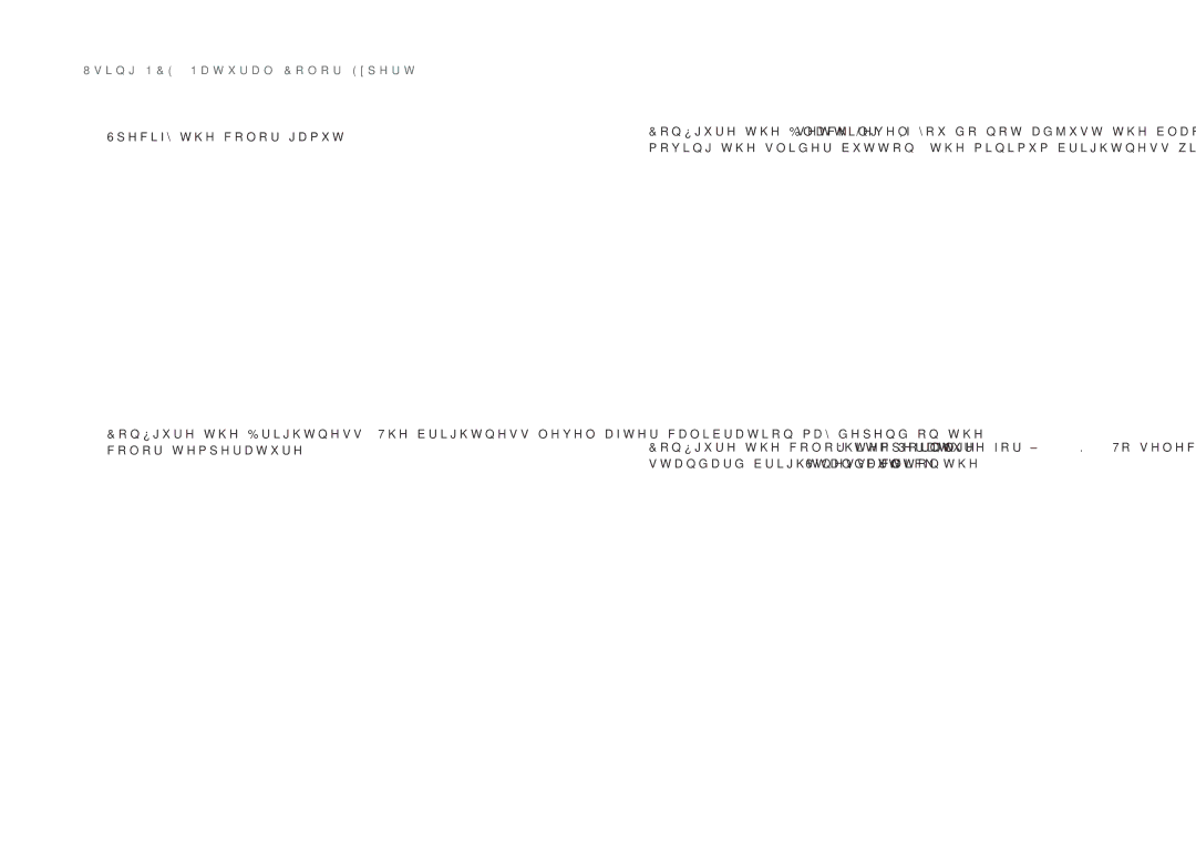 Samsung LS27B971DS/EN, LS27B970DS/EN, LS27B970DS/NG, LS27B970DS/XV, LS27B970DS/XY manual Using NCE Natural Color Expert 