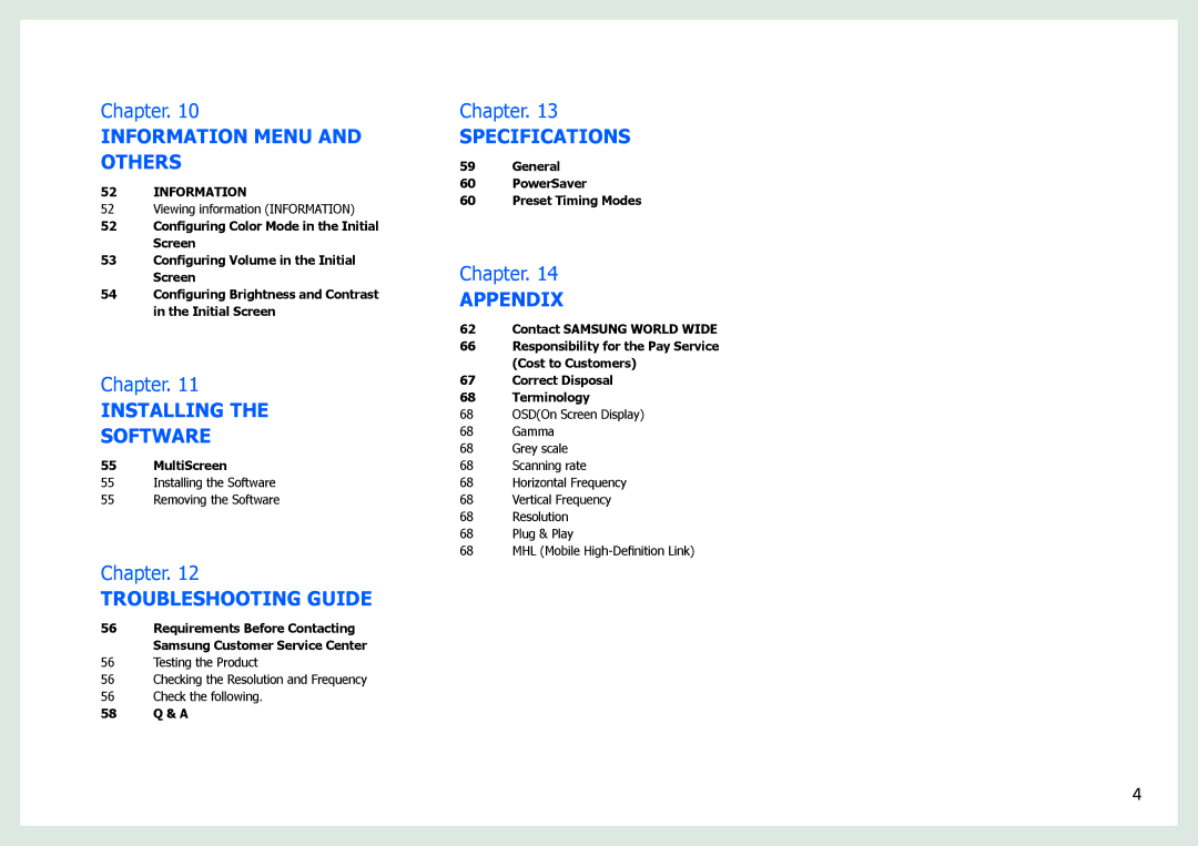 Samsung LS27B970DS/XY, LS27B971DS/EN, LS27B970DS/EN, LS27B970DS/NG, LS27B970DS/XV, LS27B970DS/CI manual Installing Software 