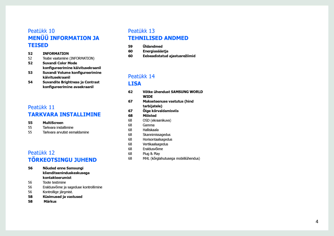 Samsung LS27B971DS/EN, LS27B970DS/EN manual Tarkvara Installimine 