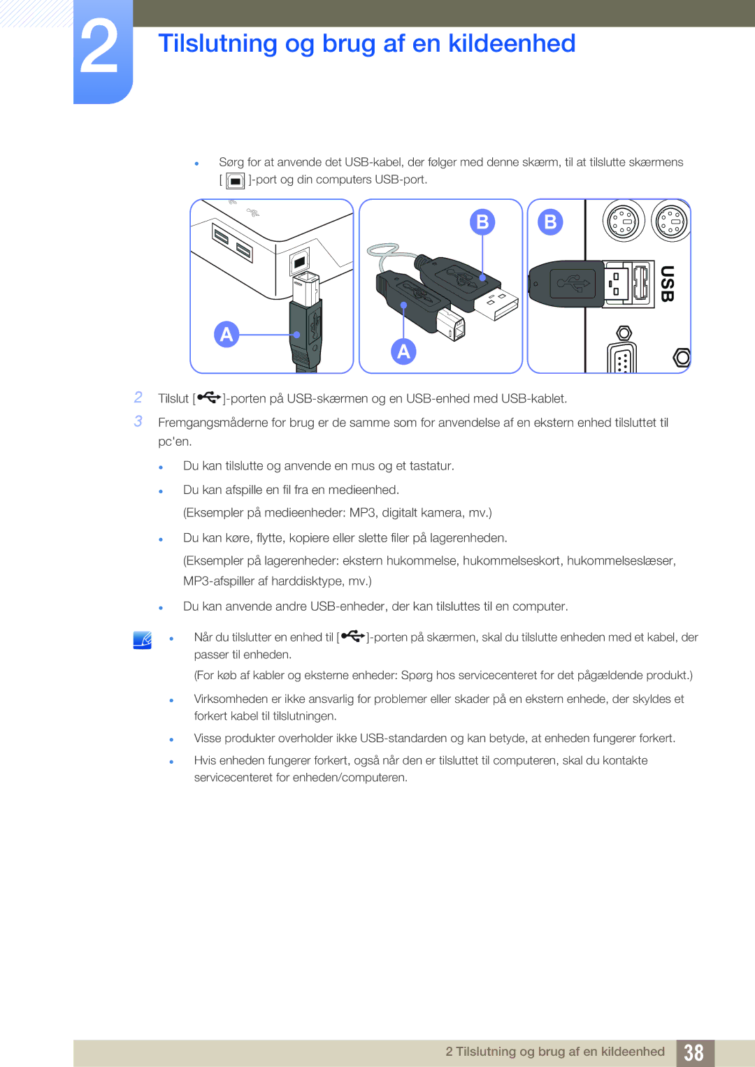 Samsung LS24C65KBWV/EN, LS27C65UXS/EN, LS24C65XMWG/EN, LS24C65UXWF/EN, LS24C65UDW/EN manual Usb 