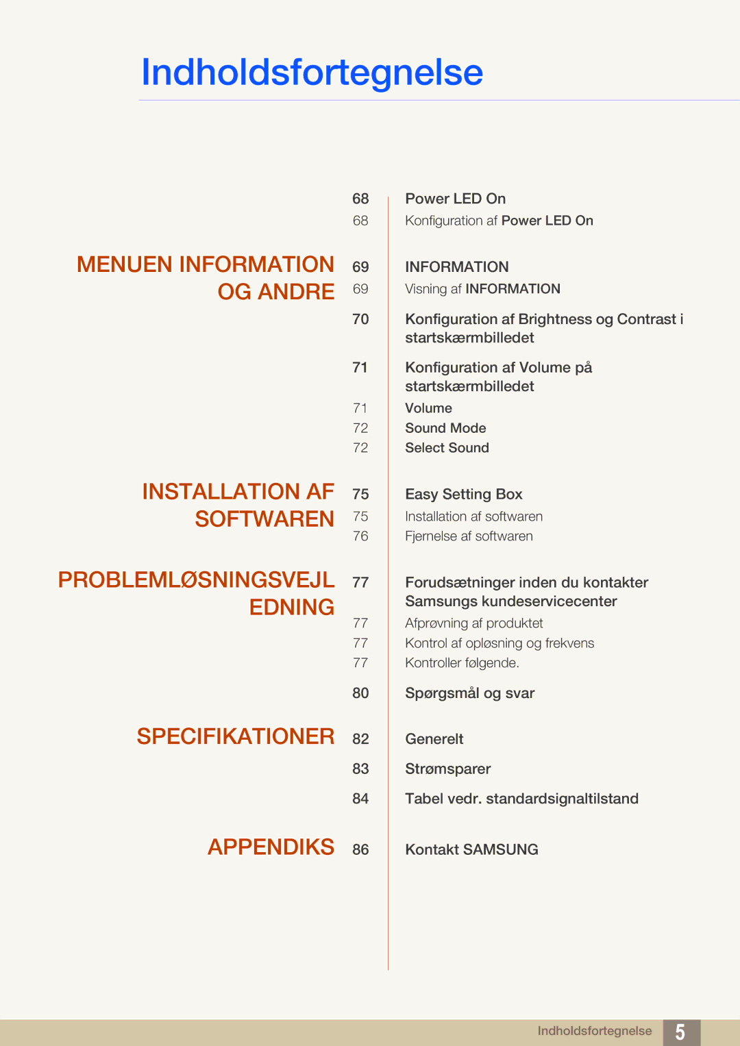 Samsung LS27D590CS/EN manual Appendiks 