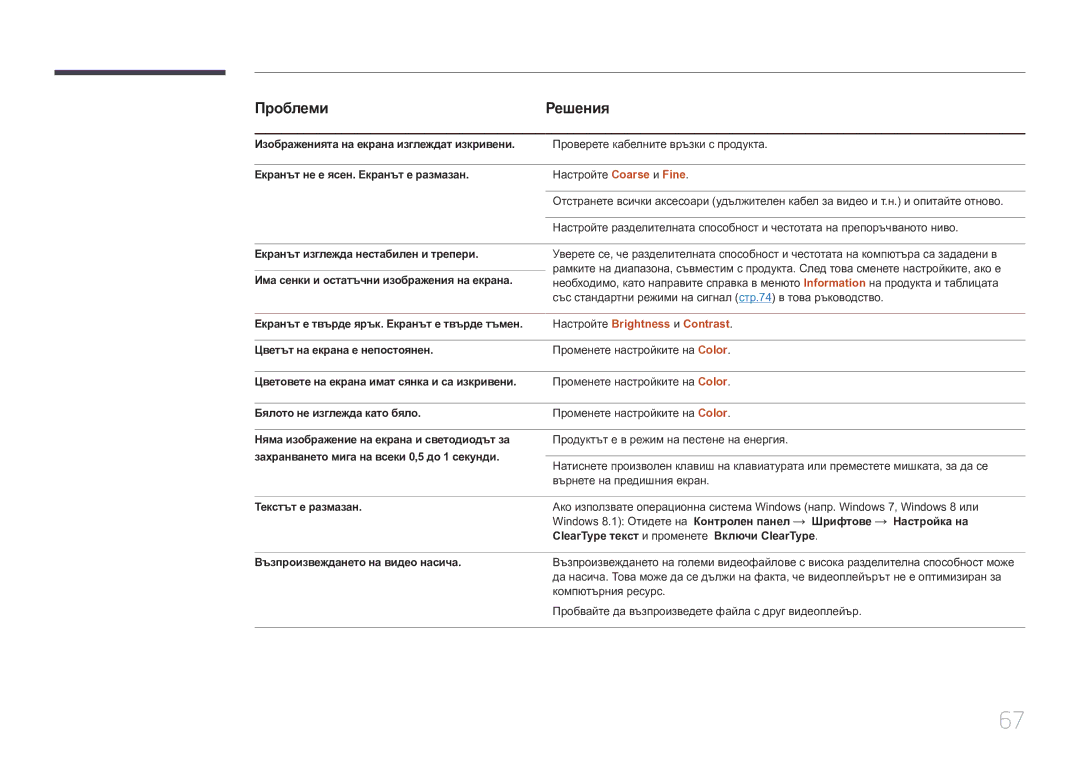 Samsung LS27E370DS/EN manual Настройте Brightness и Contrast 