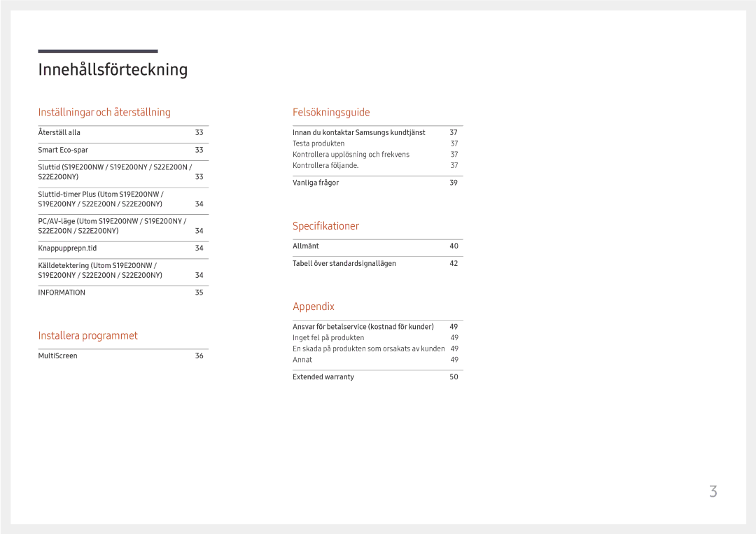 Samsung LS27E45KDHC/XE, LS27E45KBH/EN manual Installera programmet 