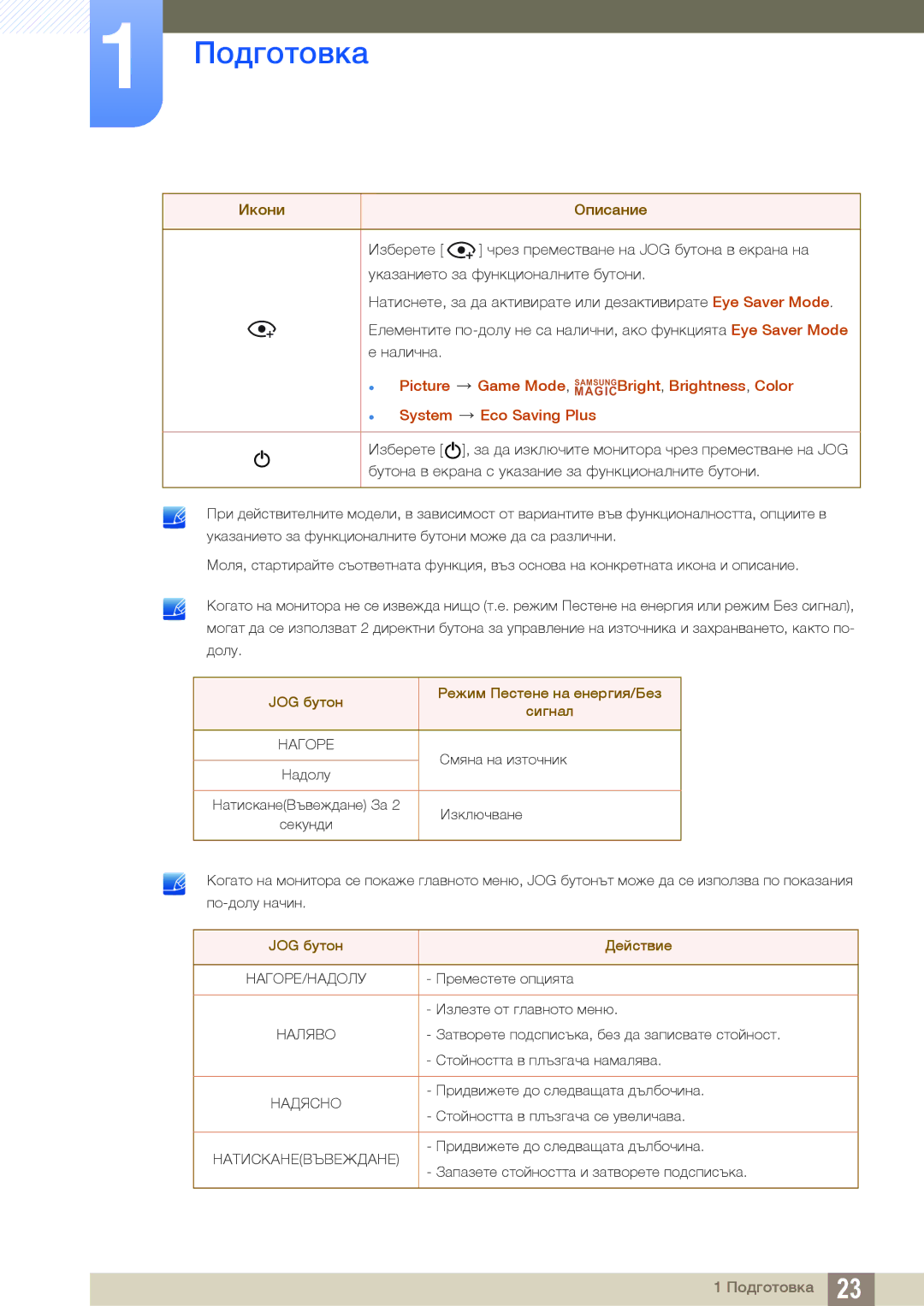 Samsung LS27E510CS/EN manual Picture Game Mode, SAMSUNGBright, Brightness, Color 