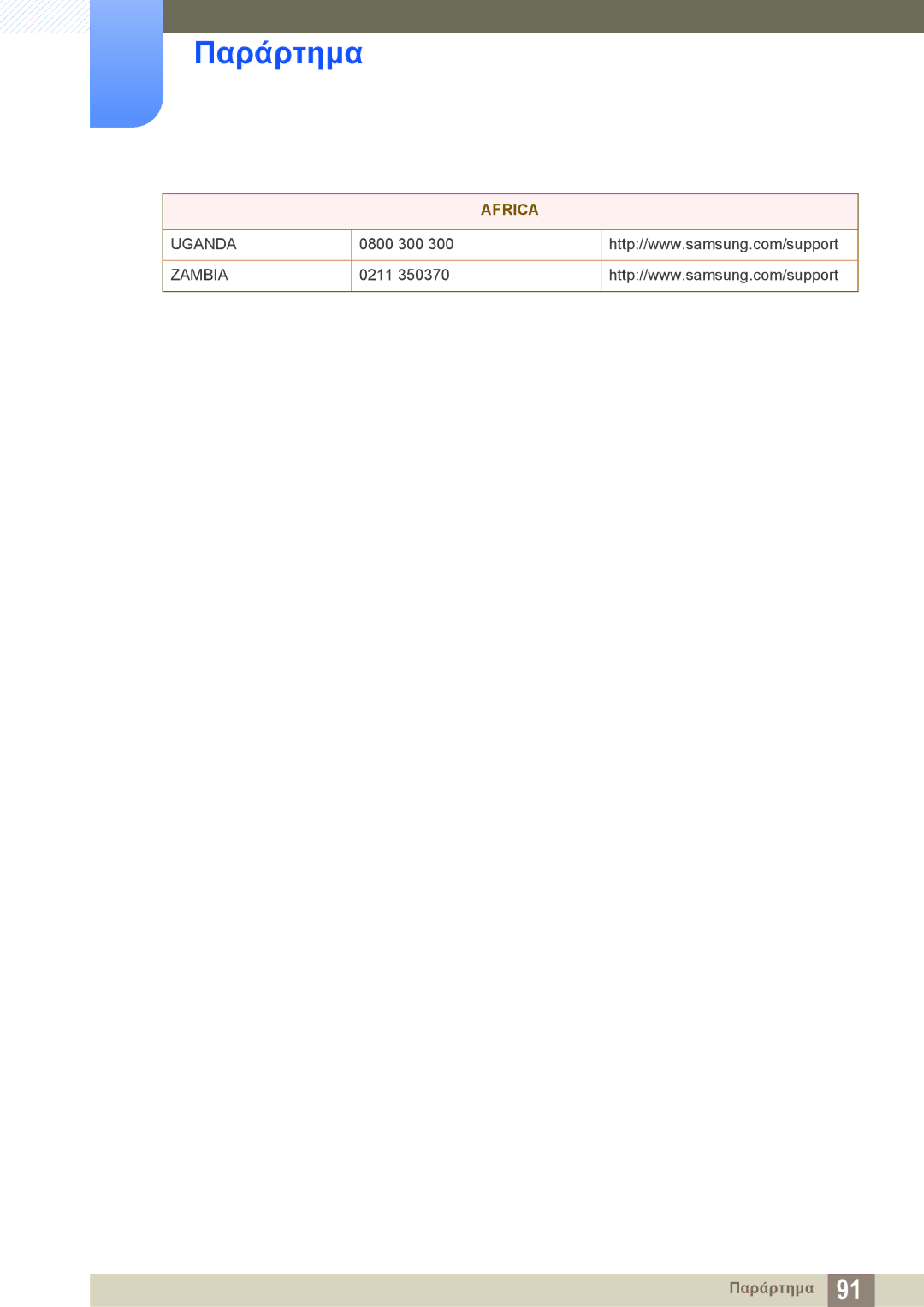 Samsung LS27E510CS/EN manual Uganda 