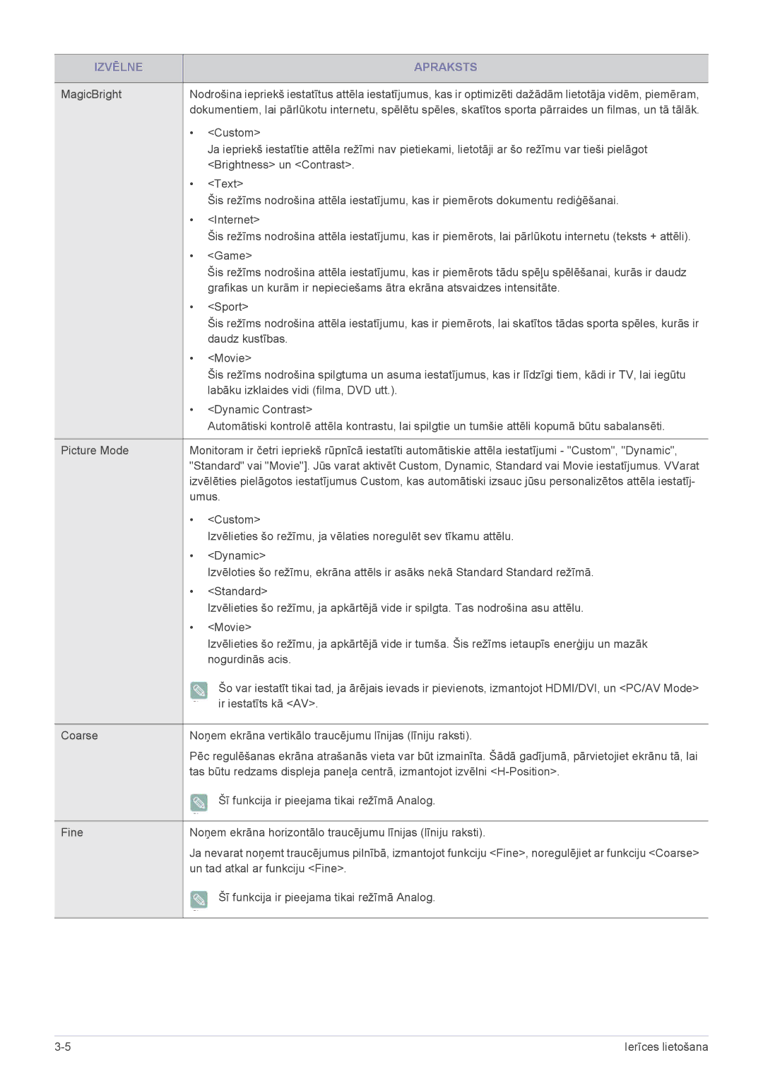 Samsung LS27EFHKUV/EN manual Custom 