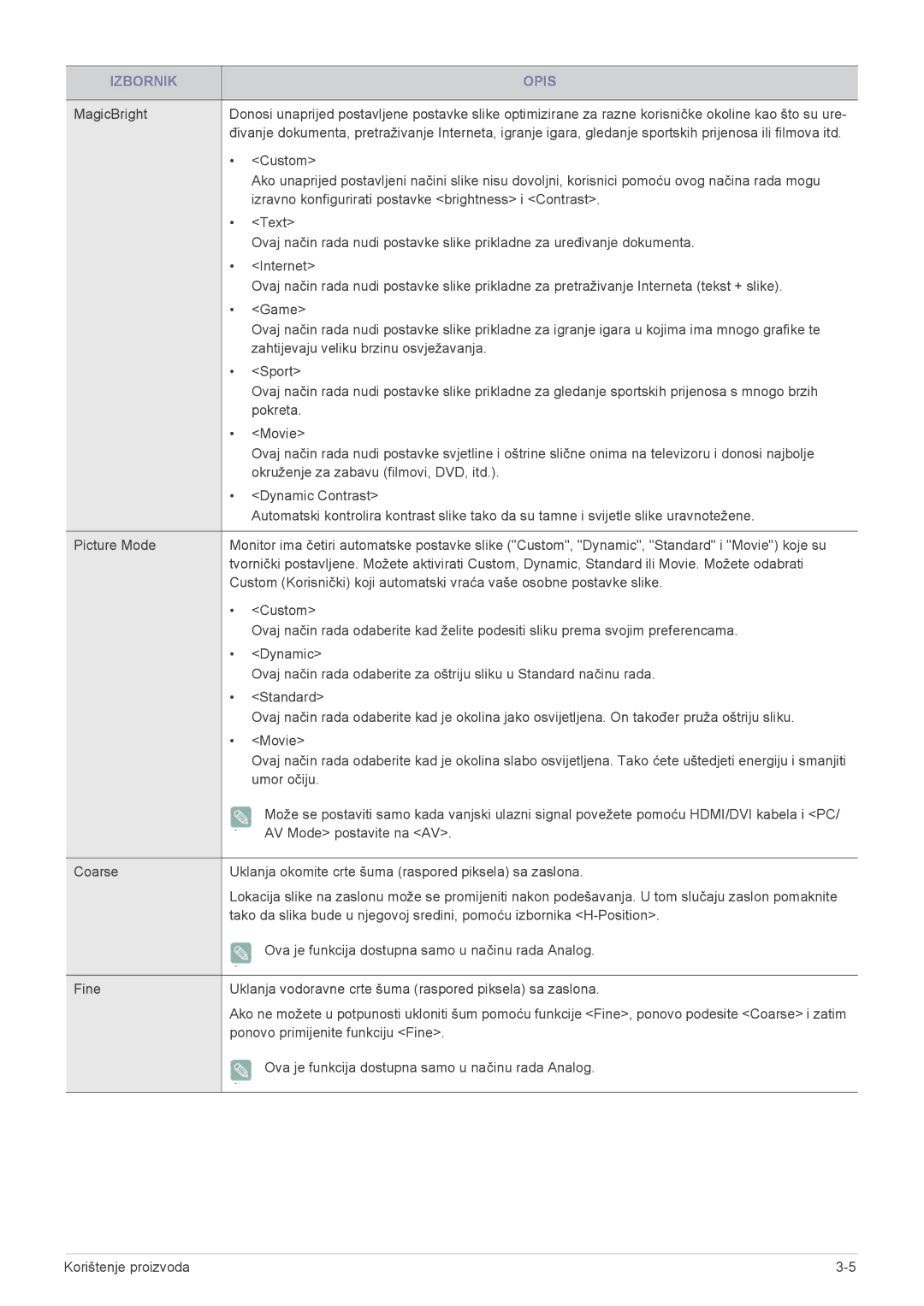 Samsung LS27EFHKUV/EN manual Custom 