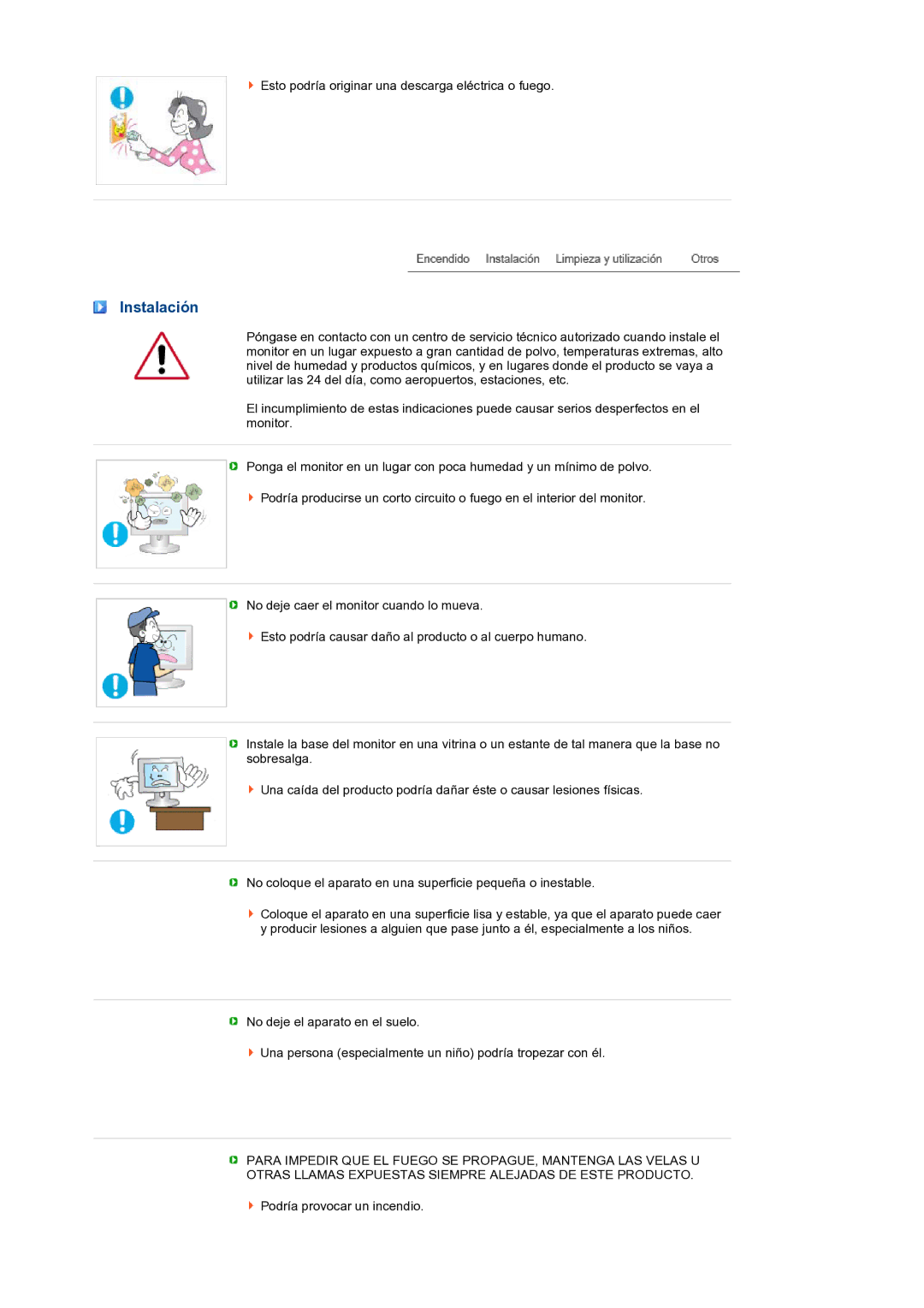 Samsung LS27HUBCB/EDC, LS27HUBCBS/EDC manual Instalación 