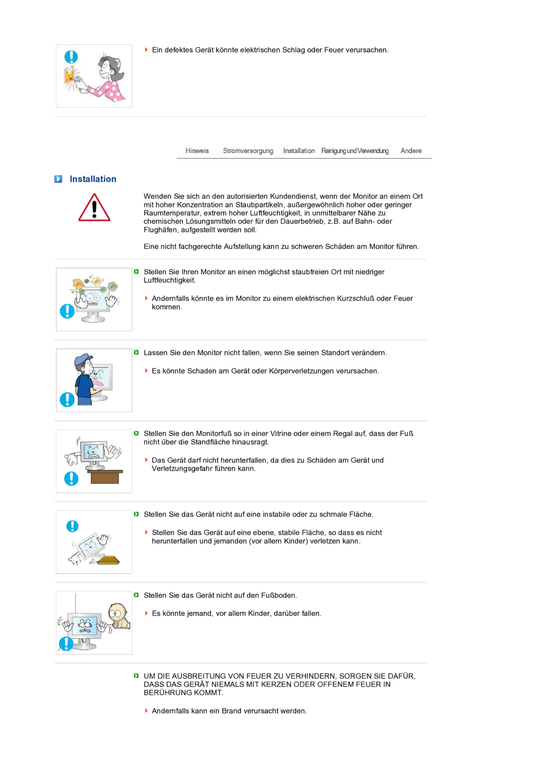 Samsung LS27HUBCB/EDC manual Installation 