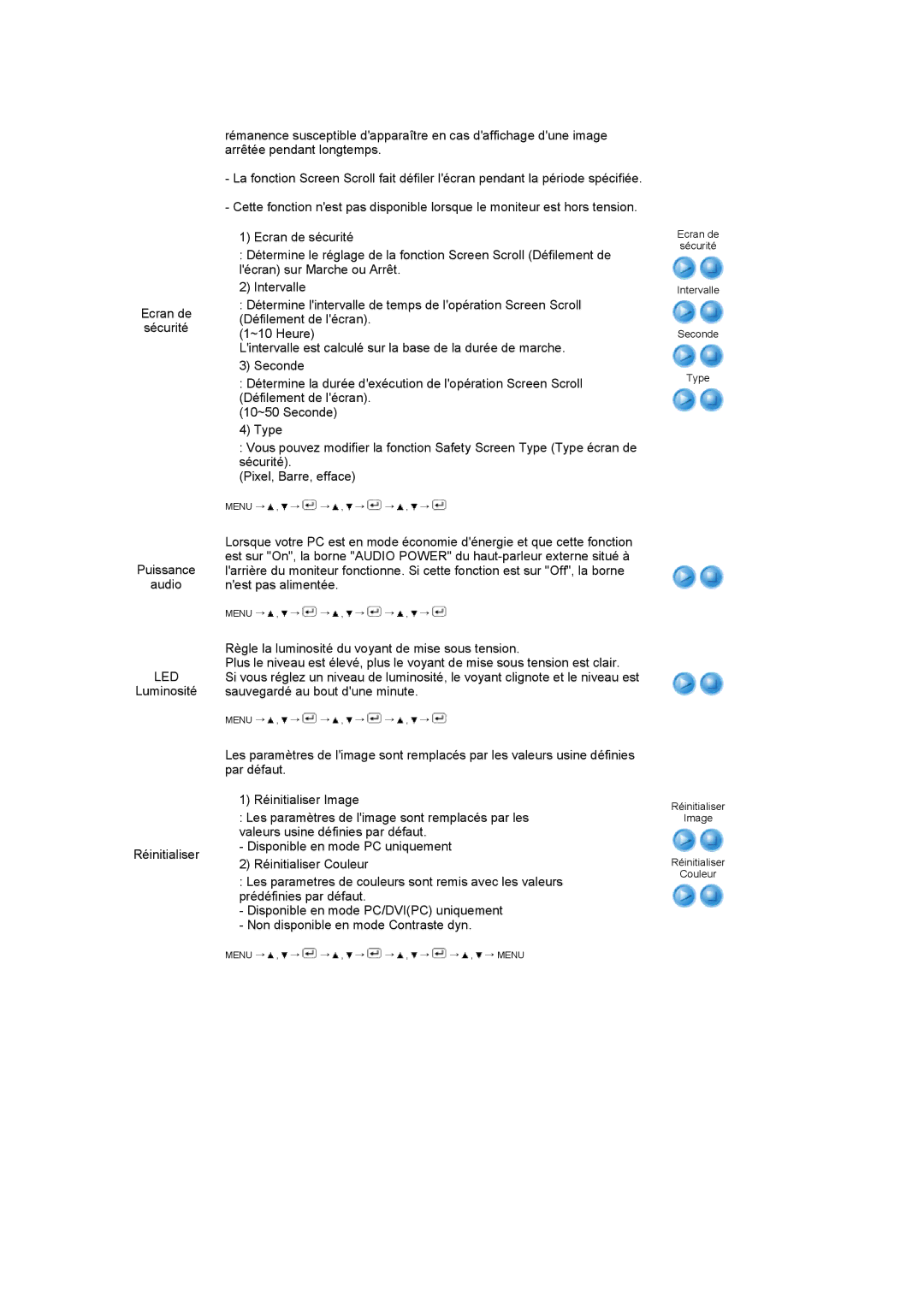 Samsung LS27HUCCB/EDC, LS27HUCCBS/EDC manual Led 