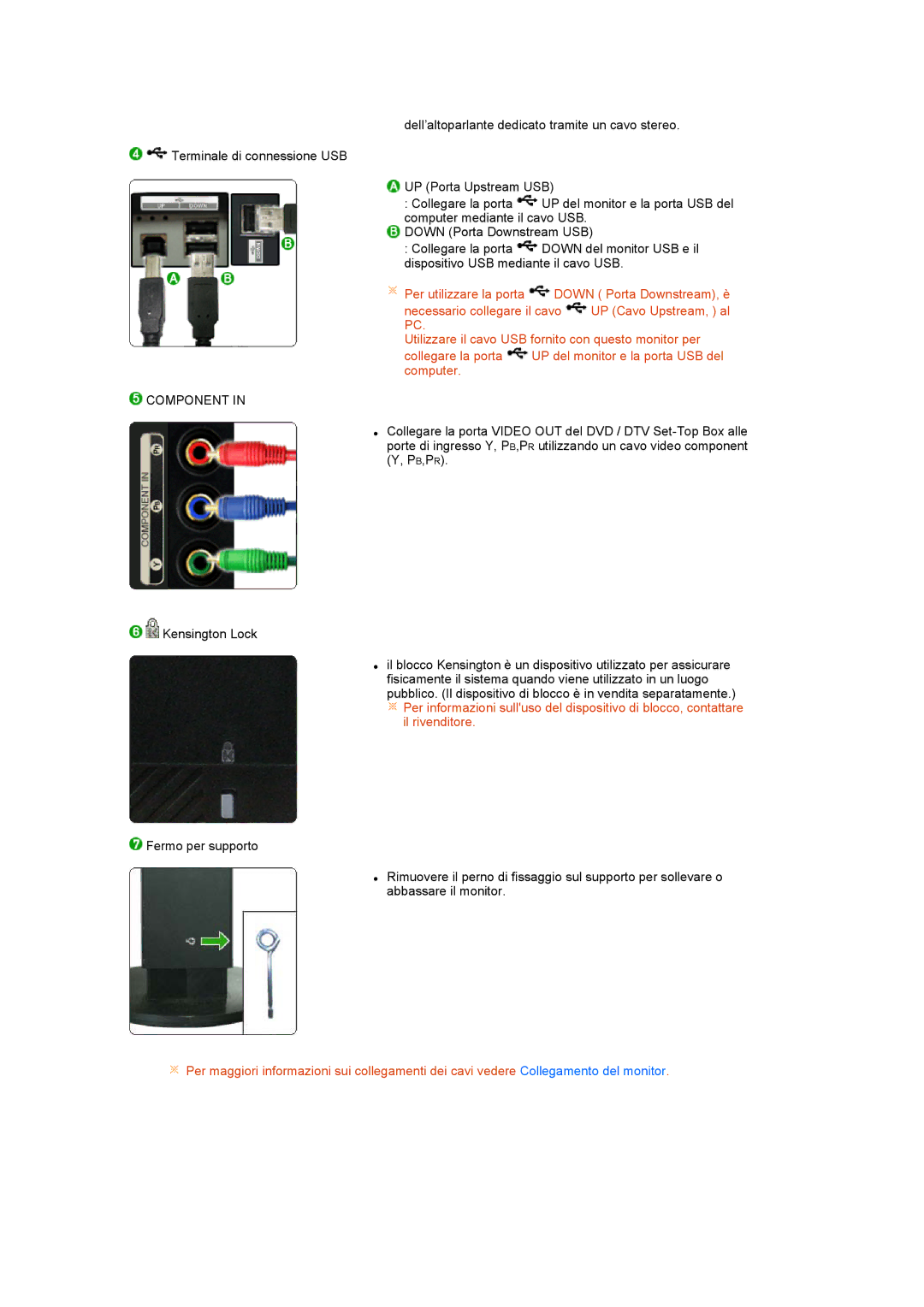 Samsung LS27HUCCBS/EDC, LS27HUCCB/EDC manual Component, Il rivenditore 