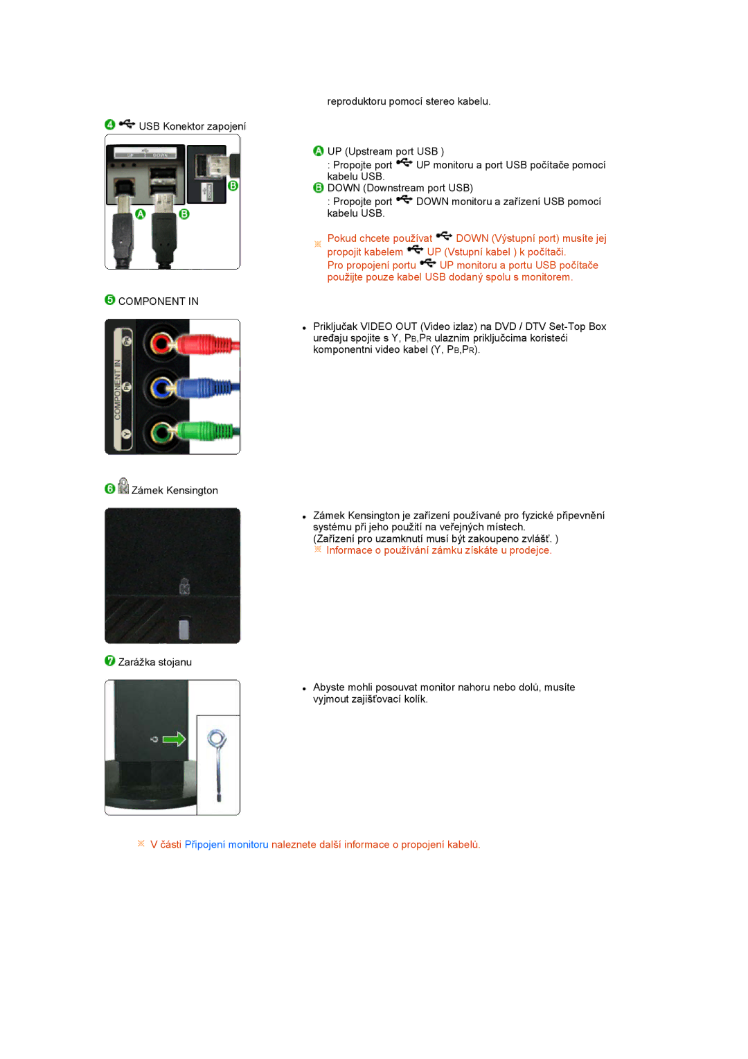 Samsung LS27HUCCBS/EDC, LS27HUCCB/EDC manual Component 