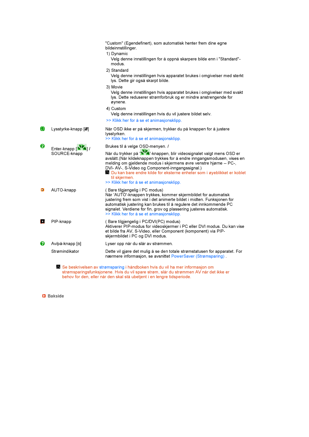 Samsung LS27HUCCB/EDC manual Bakside 