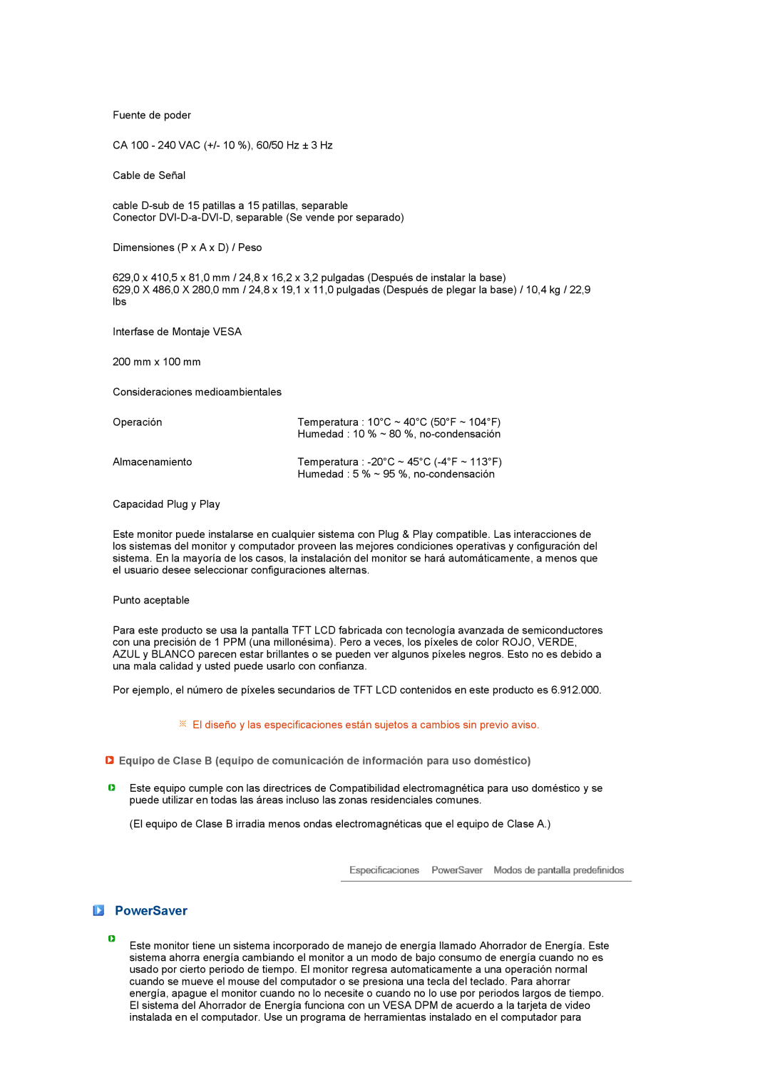 Samsung LS27HUCCB/EDC manual PowerSaver 