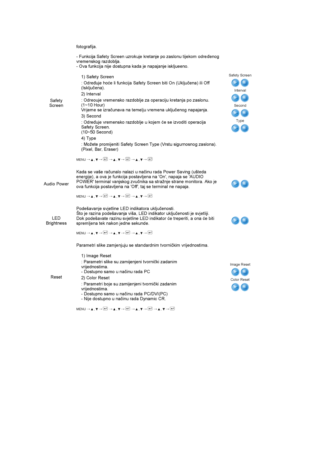 Samsung LS27HUCCB/EDC manual Led 