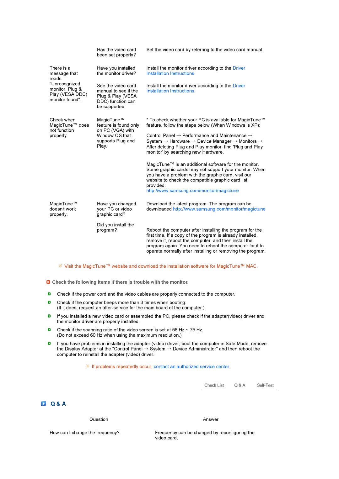 Samsung LS27HUCCS/EDC, LS27HUCCB/EDC, LS27HUCCBS/EDC, LS27HUCCB7/CI, LS27HUCCSZEDC, LS27HUCCBSEDC manual Question 