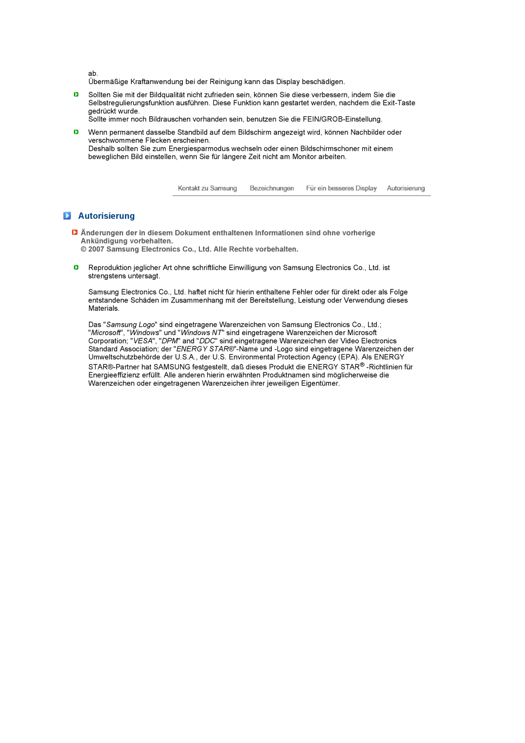 Samsung LS27HUCCS/EDC, LS27HUCCB/EDC manual Autorisierung 