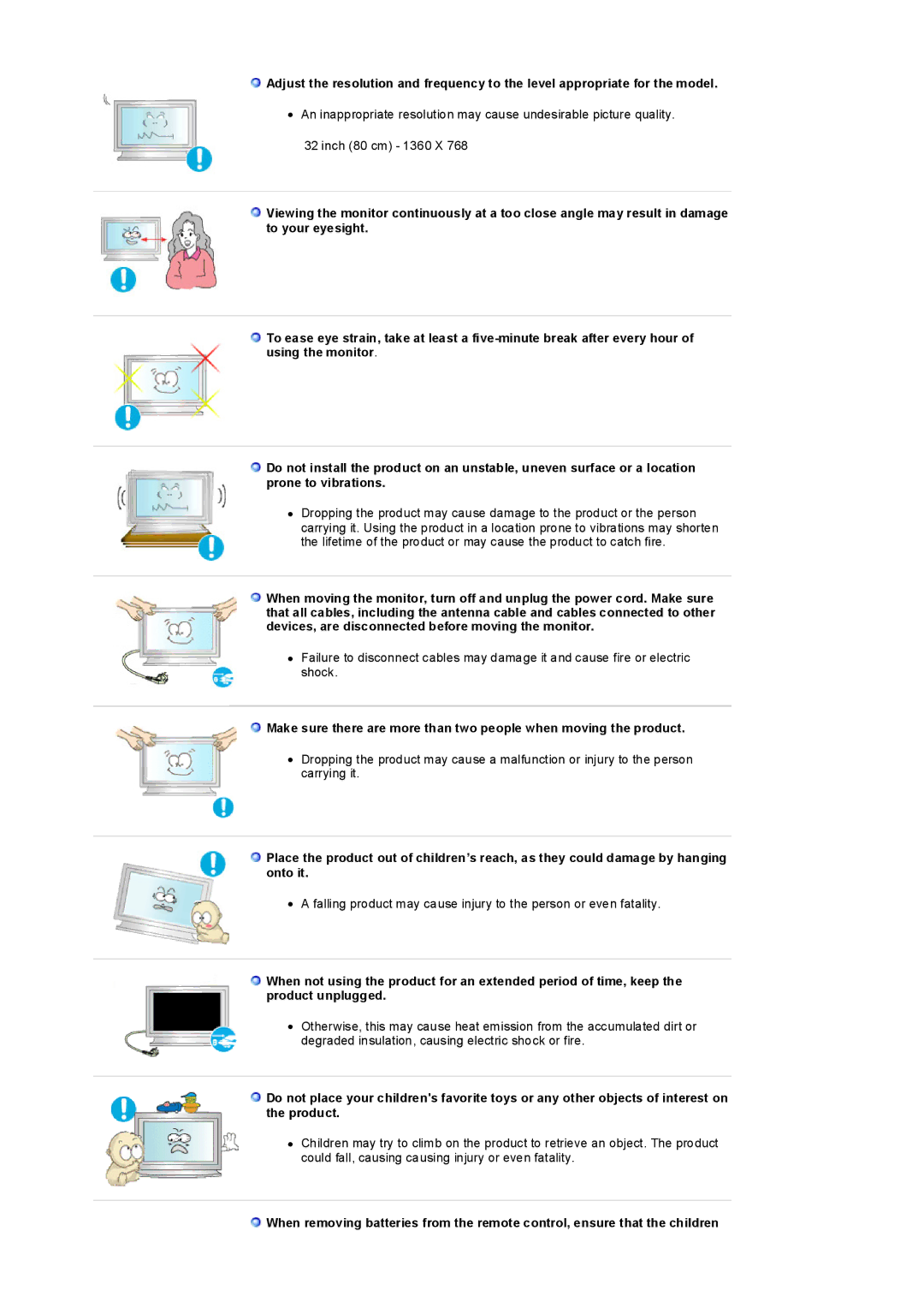 Samsung LS32BEPNS/EDC, LS32BEPNB/XSA, LS32BEPNS/ILC, LS32BEPNB/XSE manual 