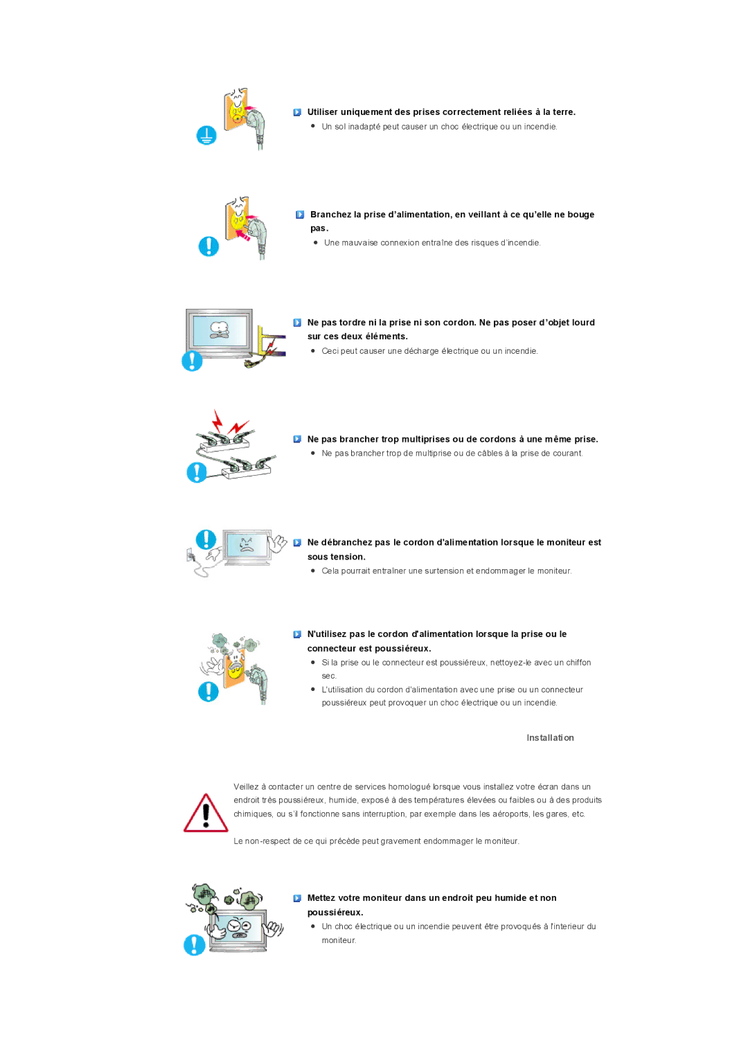 Samsung LS32BHLNSF/EDC, LS32BHLNBF/EDC, LS32BHLNB/EDC, LS32BHRNSF/EDC, LS32BHRNB/EDC, LS32BHPNSF/EDC manual Installation 