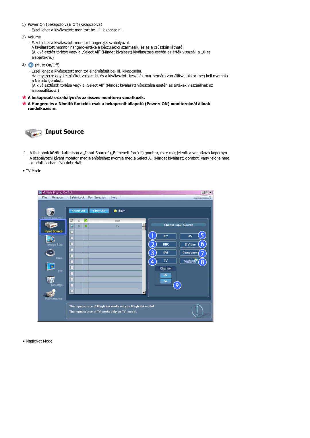 Samsung LS32BHPNS/EDC, LS32BHLNS/EDC, LS32BHYNS/EDC, LS32BHRNS/EDC manual Input Source 