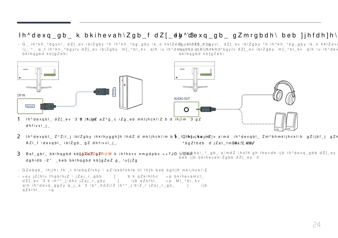 Samsung LS34E790CN/CI manual Компьютере, Затем включите питание на компьютере, Кнопки JOG, если источник сигнала не выбран 