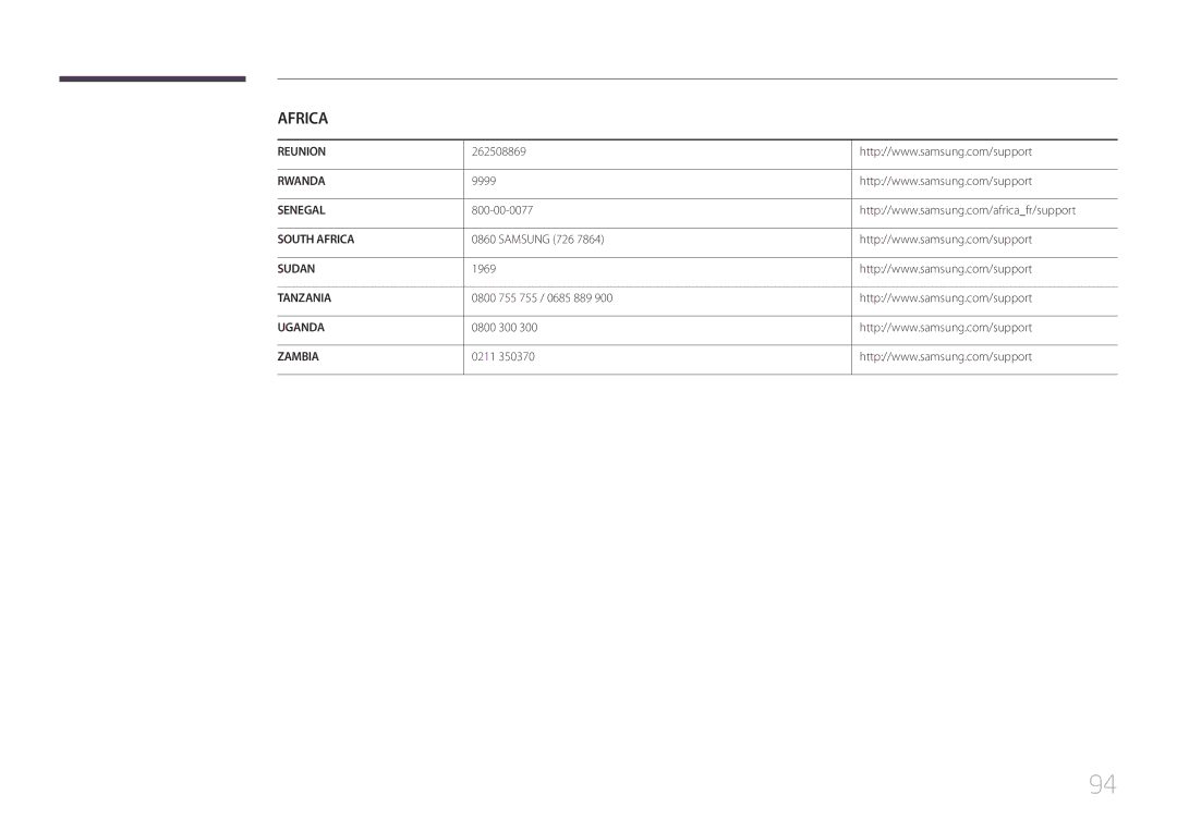 Samsung LS34E790CNS/EN manual 9999, 800-00-0077, Samsung 726, 1969, 0800 755 755 / 0685 889, 0800 300, 0211 