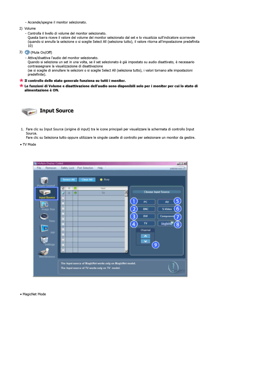 Samsung LS40BHZNS/EDC, LS40BHPNS/EDC, LS40BHVNS/EDC, LS46BHZNS/EDC, LS46BHTNS/EDC, LS40BHTNS/EDC, LS40BHYNS/EDC Input Source 