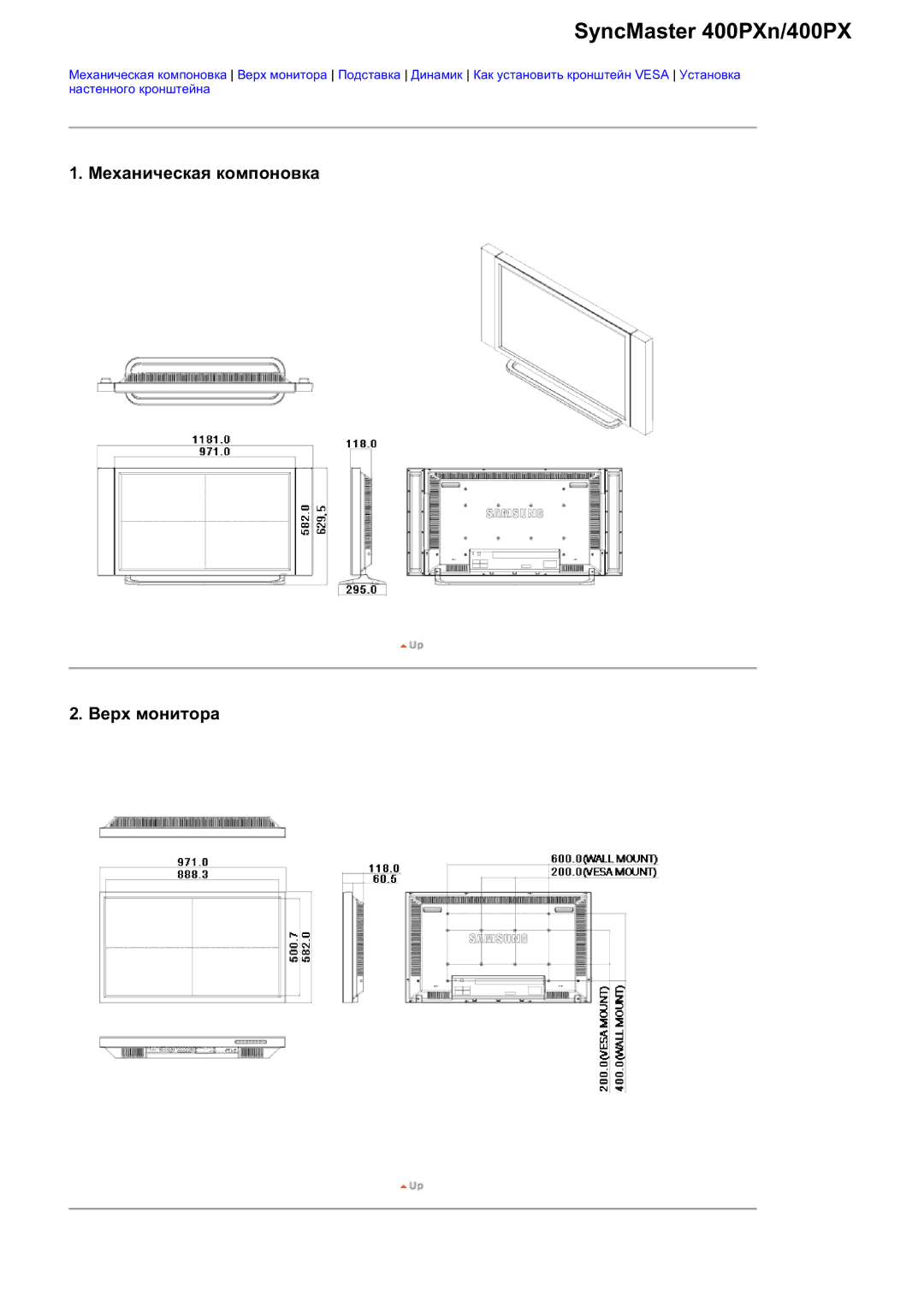 Samsung LS46BHYNS/EDC, LS40BHPNS/EDC, LS40BHVNS/EDC, LS46BHZNS/EDC, LS46BHTNS/EDC, LS40BHTNS/EDC manual SyncMaster 400PXn/400PX 