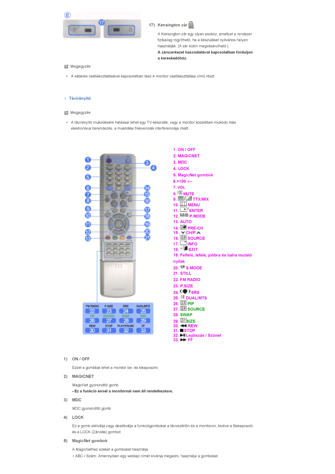 Samsung LS46BHYNS/EDC, LS40BHPNS/EDC, LS46BHZNS/EDC, LS40BHTNS/EDC, LS40BHYNS/EDC, LS40BHRNS/EDC, LS40BHZNS/EDC manual Magicnet 