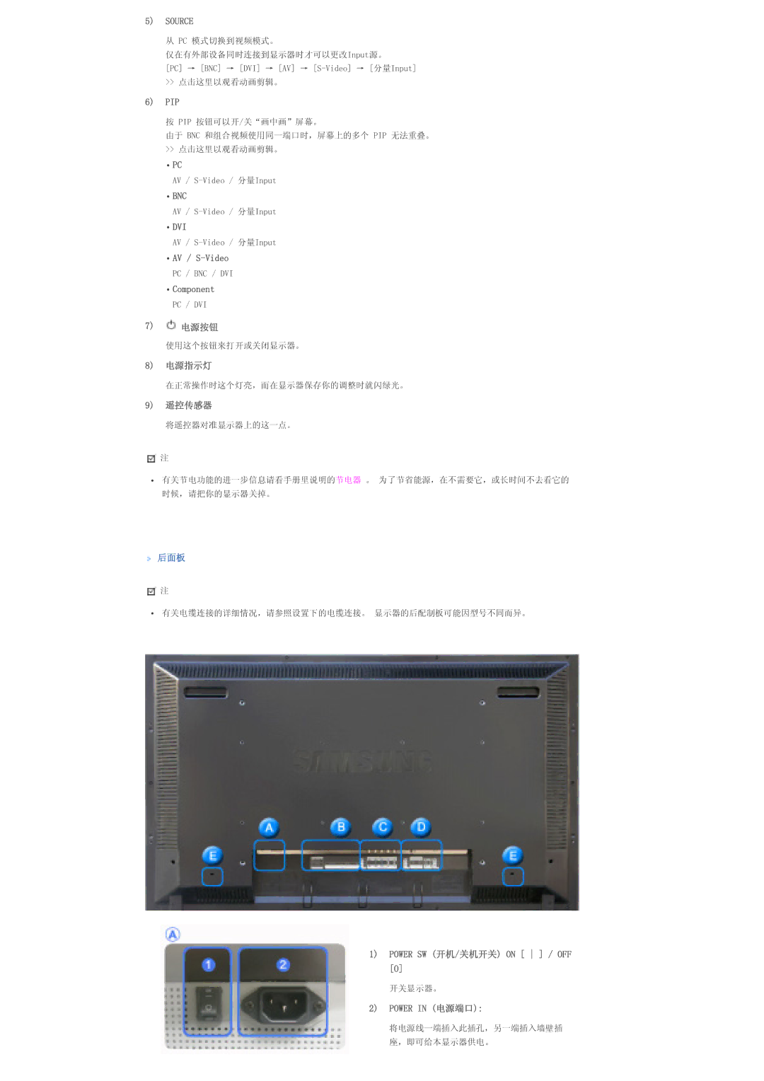 Samsung LS40BHRNS/EDC, LS40BHPNS/EDC, LS46BHZNS/EDC, LS40BHTNS/EDC, LS40BHYNS/EDC, LS40BHZNS/EDC, LS46BHYNS/EDC 21@2 