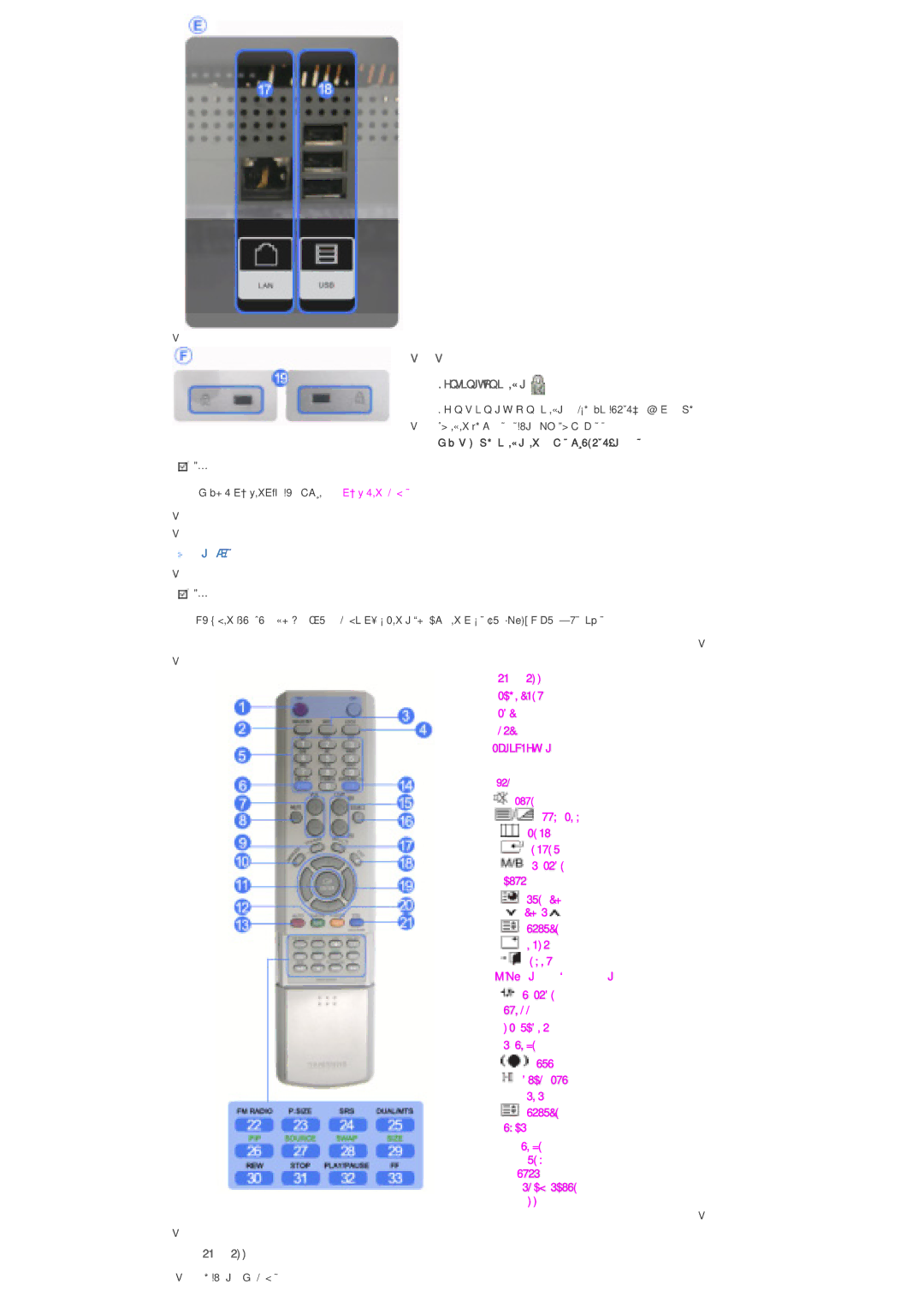 Samsung LS46BHZNS/EDC, LS40BHPNS/EDC, LS40BHTNS/EDC, LS40BHYNS/EDC, LS40BHRNS/EDC, LS40BHZNS/EDC manual 0DJLF1HW,  212 