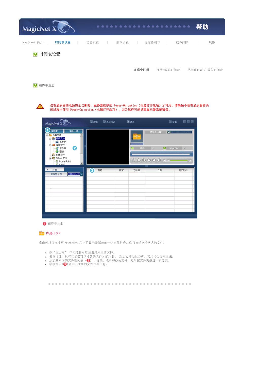 Samsung LS40BHRNS/EDC, LS40BHPNS/EDC, LS46BHZNS/EDC, LS40BHTNS/EDC, LS40BHYNS/EDC, LS40BHZNS/EDC manual 3RZHU2QRSWLRQ 